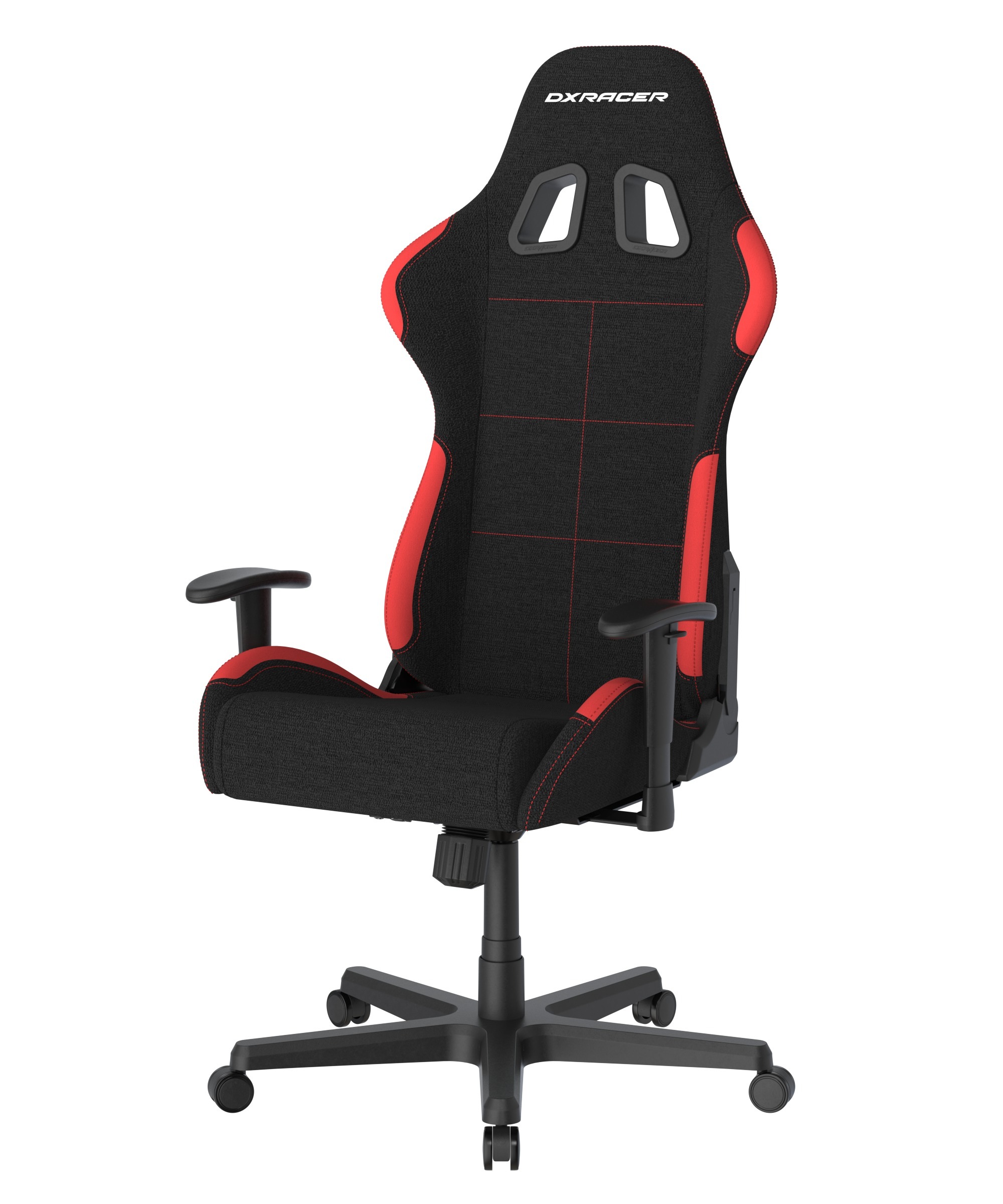 DXRacer Gaming-Stuhl »Formula Gaming Chair Regular L, schwarz-rot«, Wasserabweisender Stoffbezug
