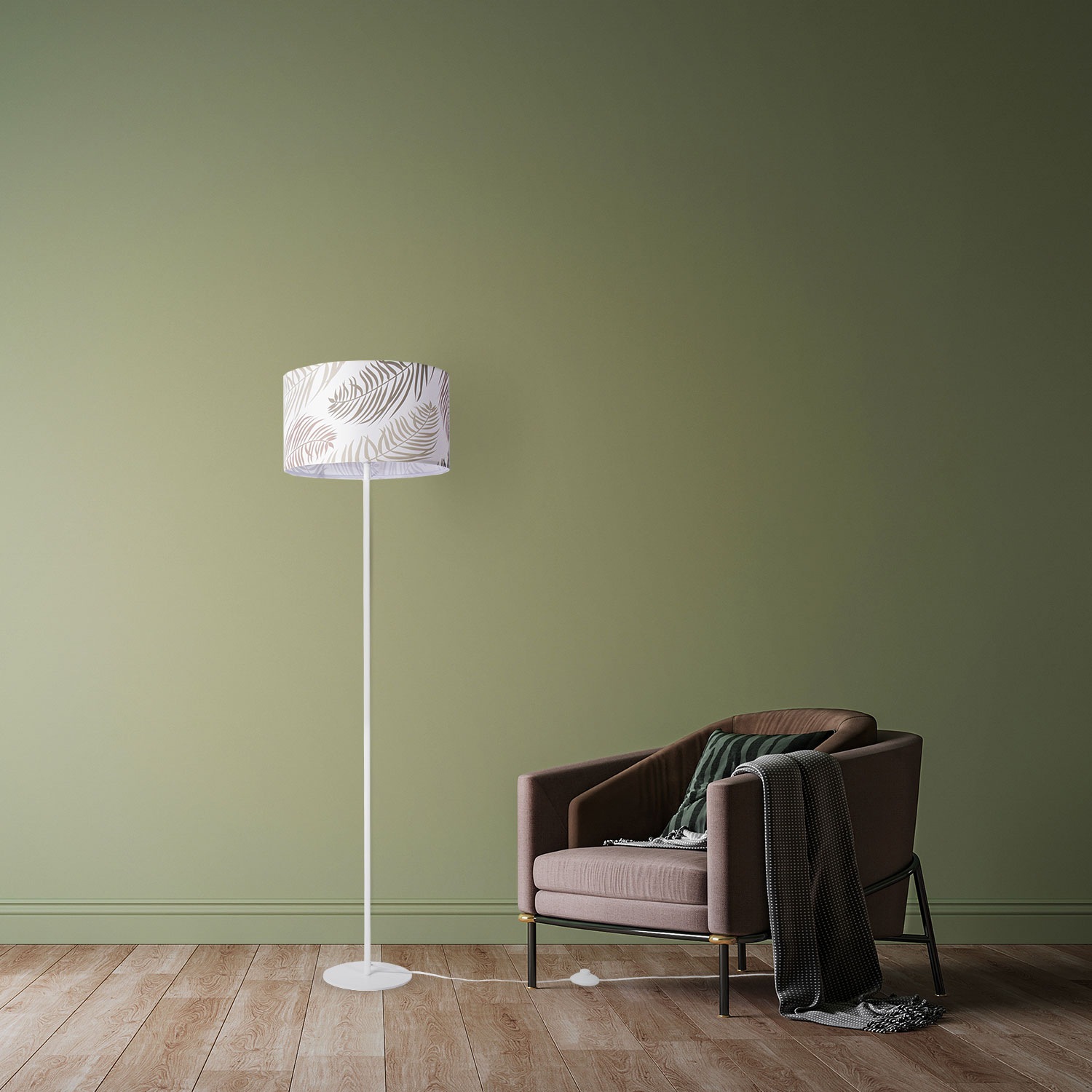 Paco Home Stehlampe »Kuba 123«, 1 flammig, Leuchtmittel E27   ohne Leuchtmi günstig online kaufen