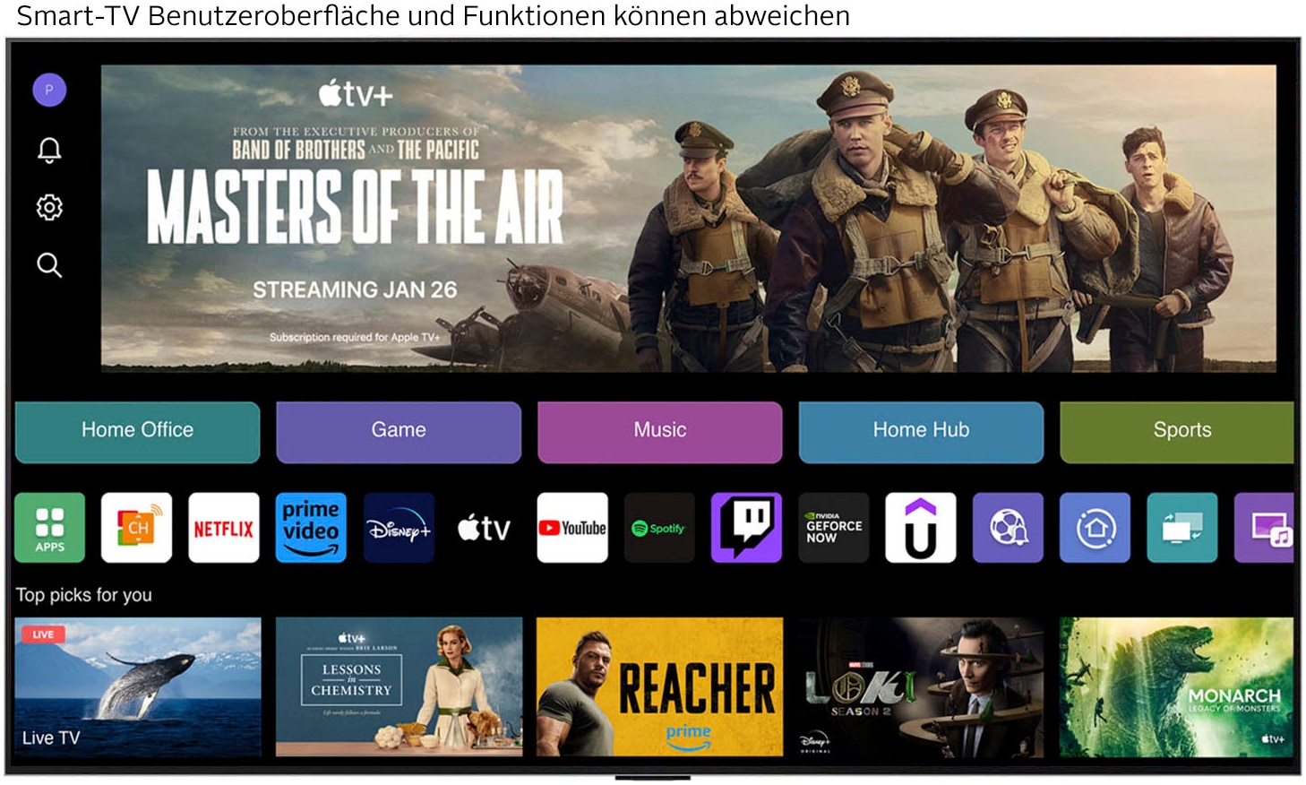 LG OLED-Fernseher »OLED65G57LW«, 4K Ultra HD, Smart-TV