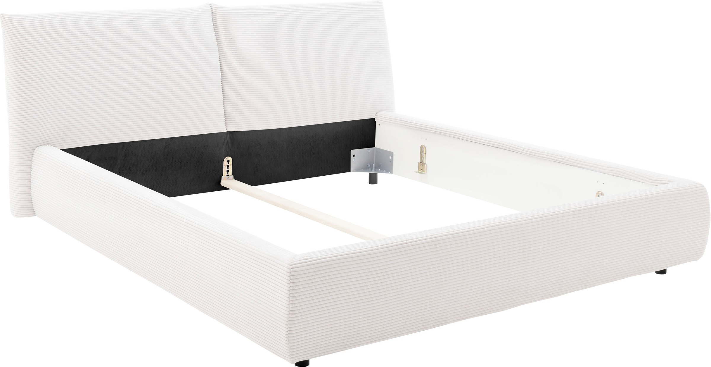 Places of Style Polsterbett »Priora in 4 Breiten bis 200cm«, auch in NaturL günstig online kaufen