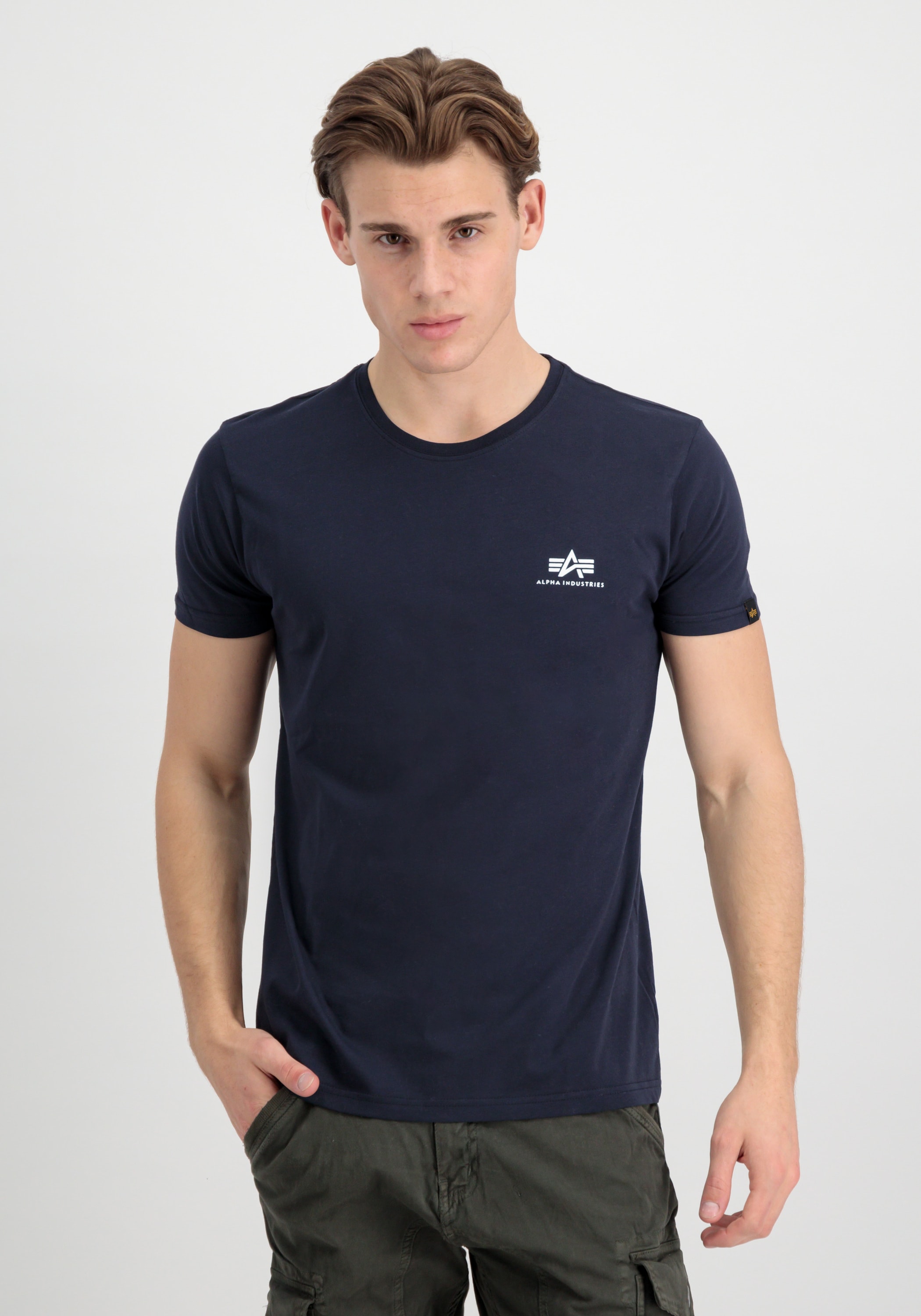 Alpha Industries T-Shirt »Alpha Industries Men - T-Shirts Basic T Small Logo«