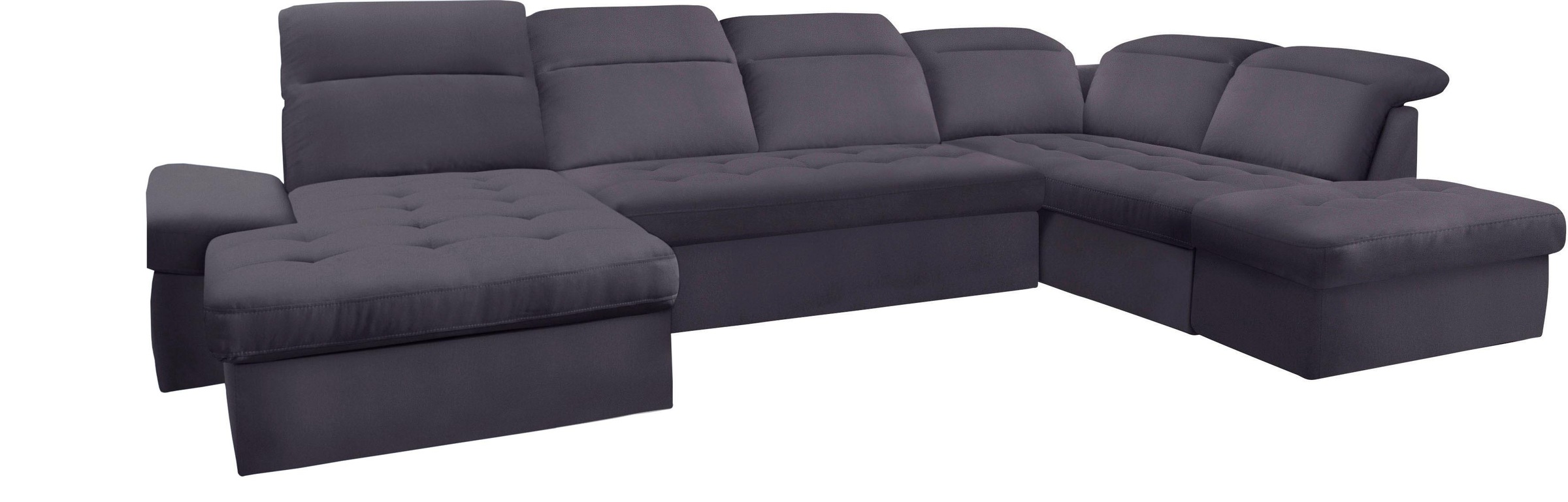 sit&more Wohnlandschaft »Stardust U-Form«, inklusive Kopfteilverstellung und Armlehnenfunktion