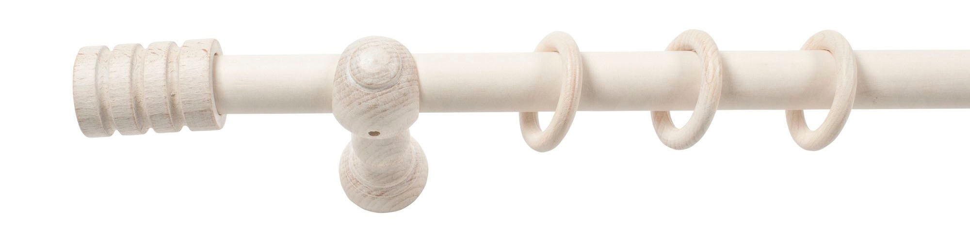 SN DECO GROUP Gardinenstange »Pisa«, 1 läufig-läufig, Fixmaß