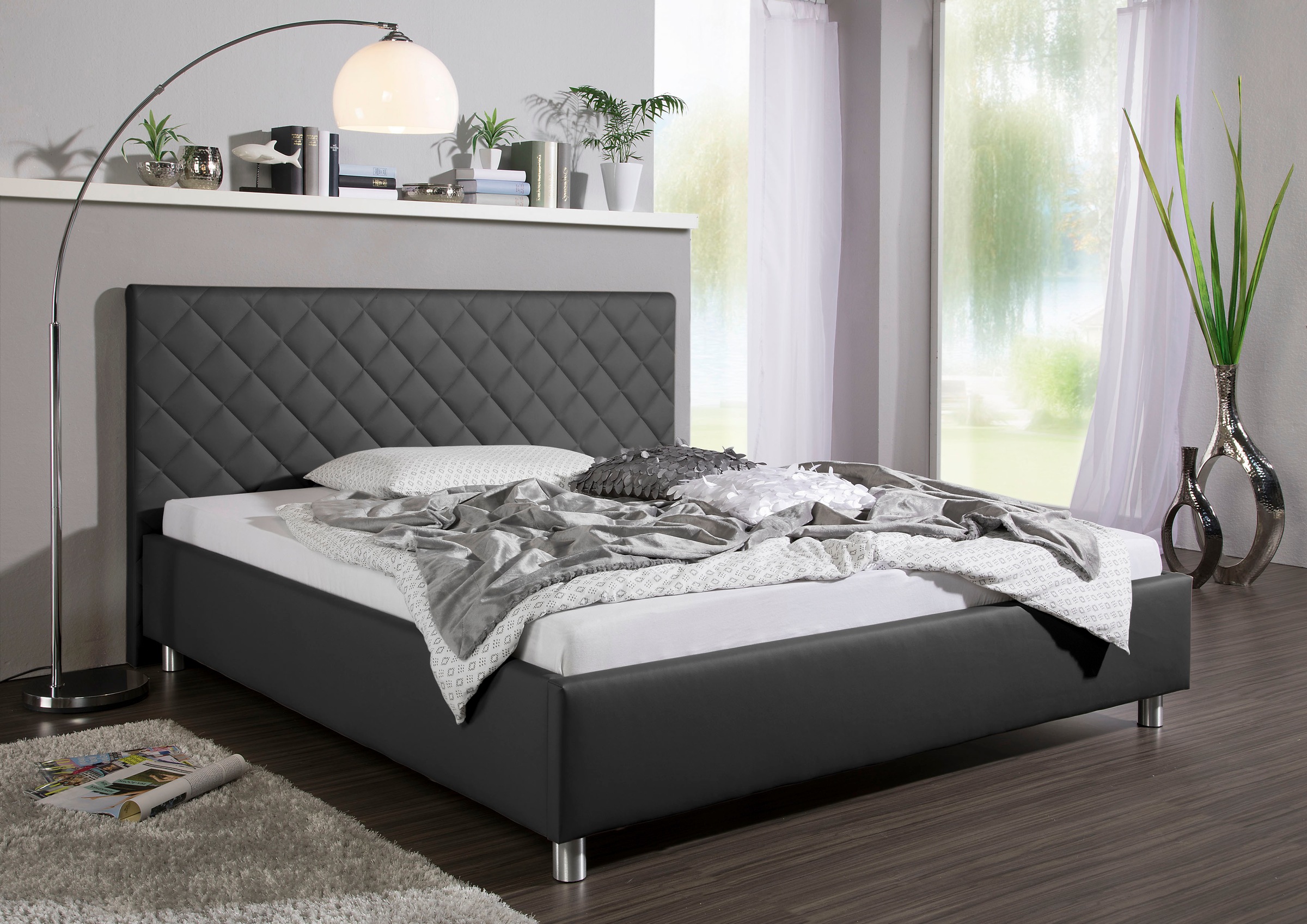 Maintal Polsterbett "Bloomington" Bettseiten zerlegt, ohne Bettkasten günstig online kaufen