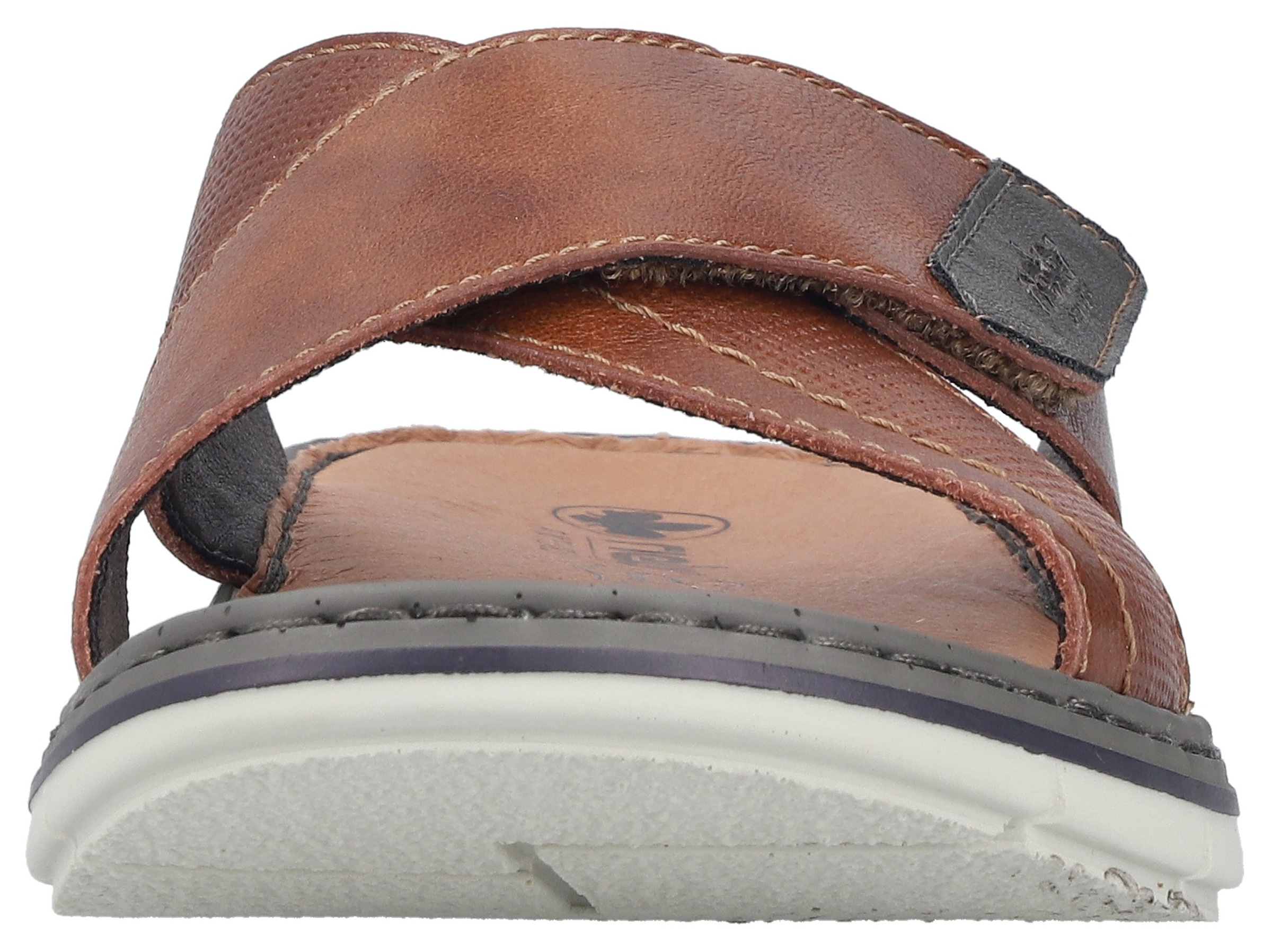 Rieker Pantolette  Sommerschuh, Strandschuh, Urlaubsschuh mit weicher Innensohle