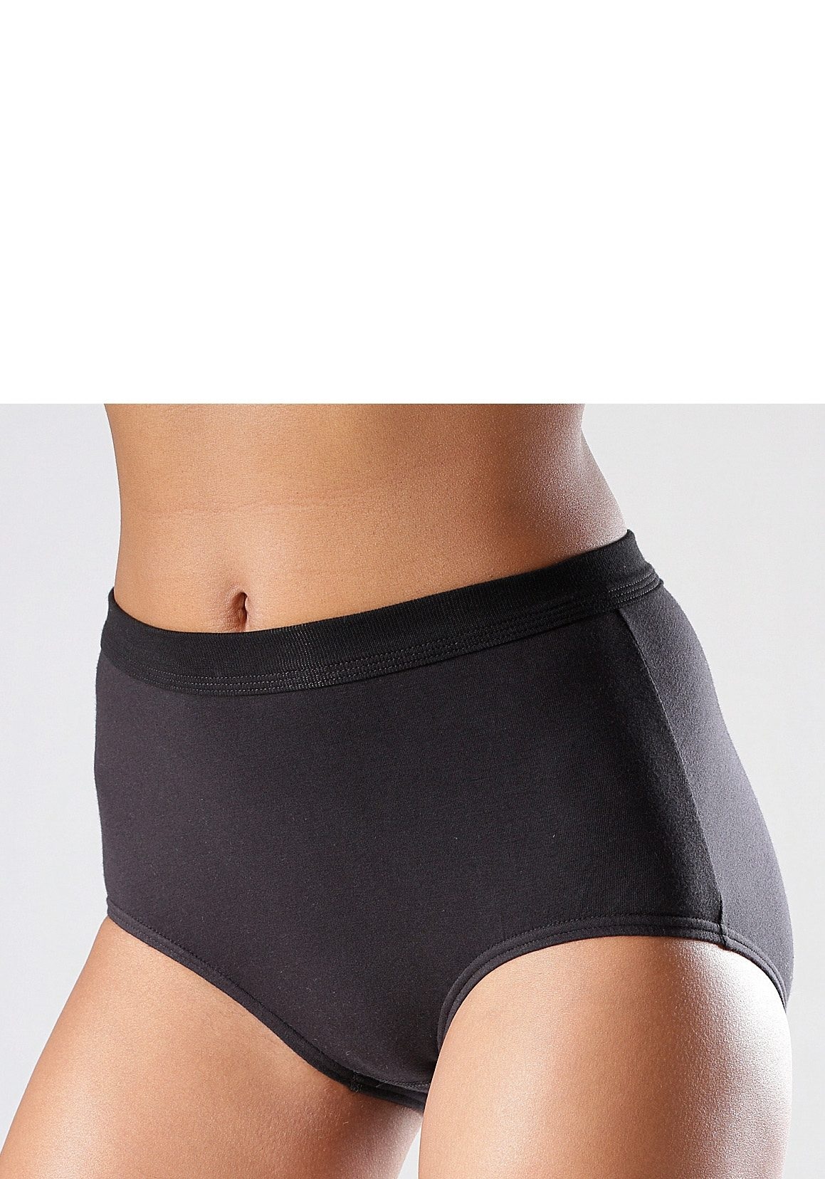 petite fleur Taillenslip, (4er-Pack), aus elastischer Baumwoll-Qualität