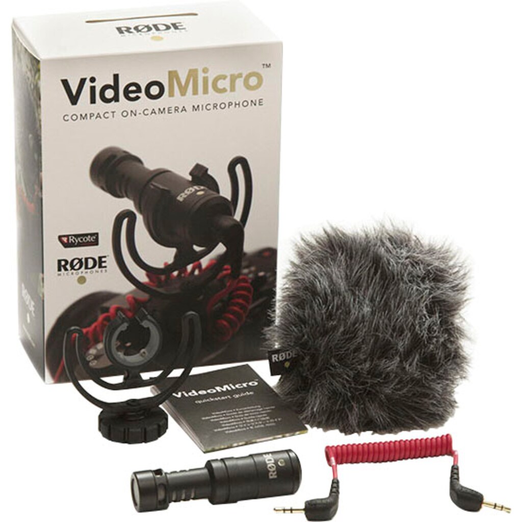 RØDE Mikrofon »VideoMicro«, (1 tlg.)