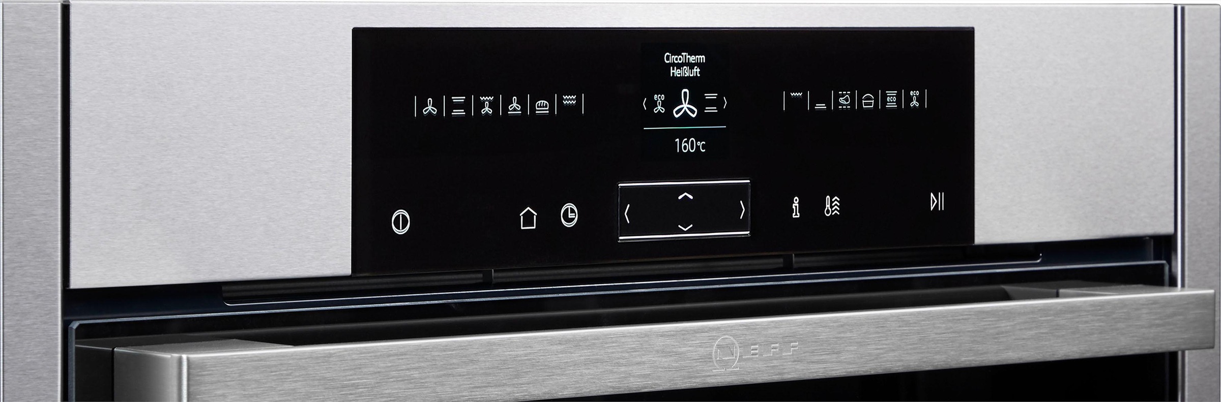 5. Bild von NEFF Einbaubackofen »C15CR22N2«, N 70, C15CR22N2, mit Teleskopauszug nachrüstbar, easyClean, CircoTherm®-Heißluft