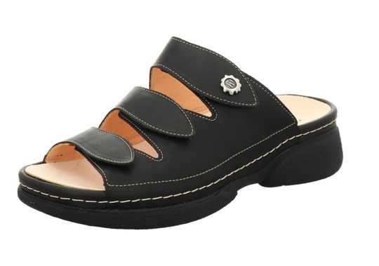 Think! Pantolette »CAMBIO«, Blockabsatz, Sommerschuh, Schlappen mit Wechselfußbett