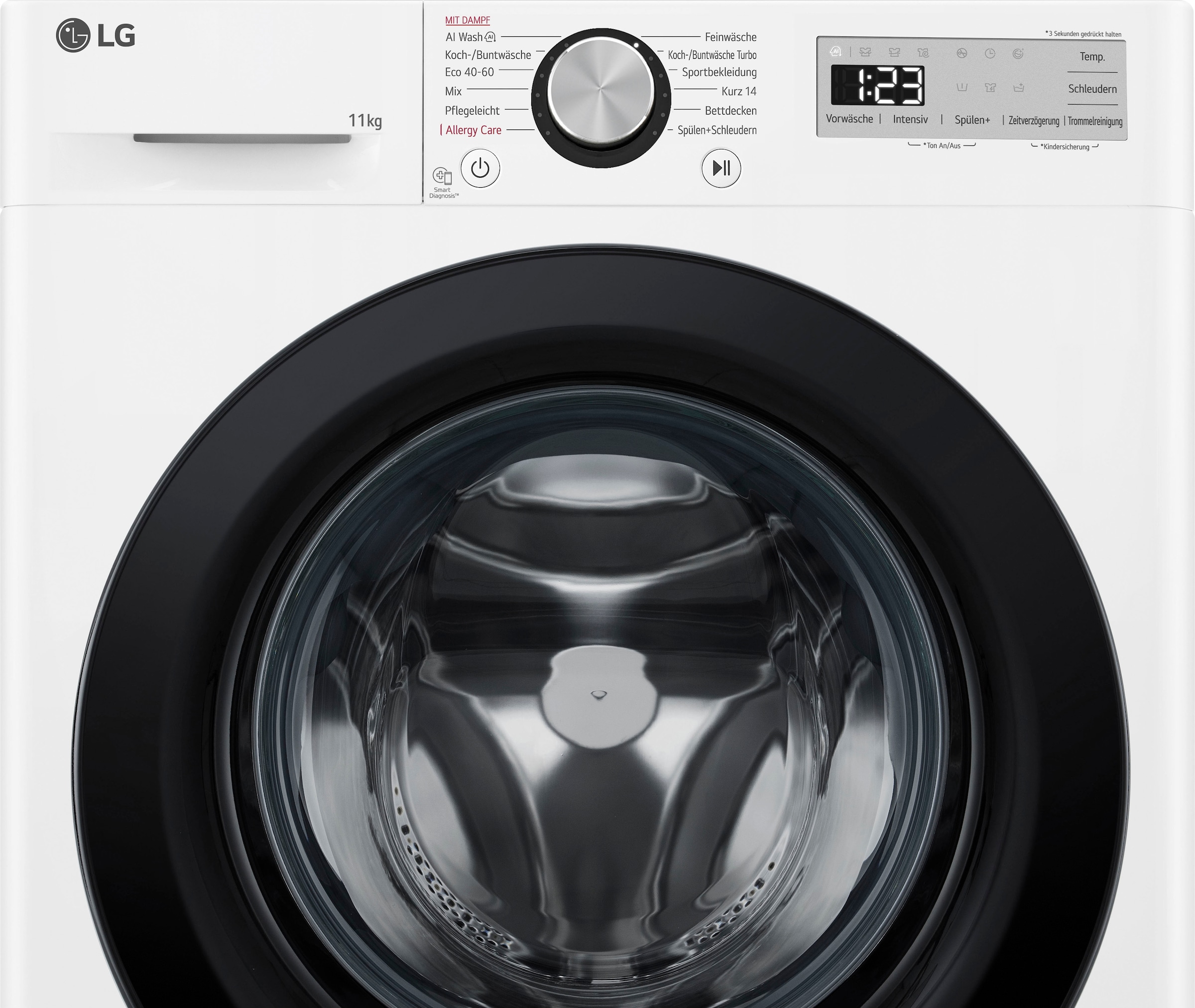 LG Waschmaschine »F4WR4911P«, Serie 5, F4WR4911P, 11 kg, 1400 U/min,  Steam-Funktion, 4 Jahre Garantie inklusive online kaufen | Frontlader