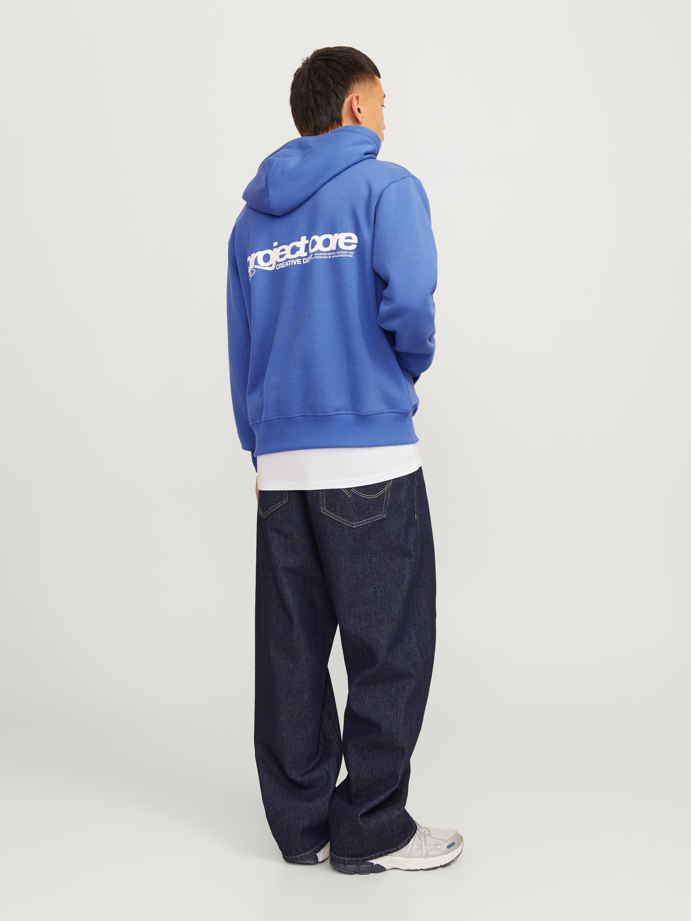 Jack & Jones Kapuzensweatshirt »JCOUNION PRINT SWEAT HOOD NOOS«