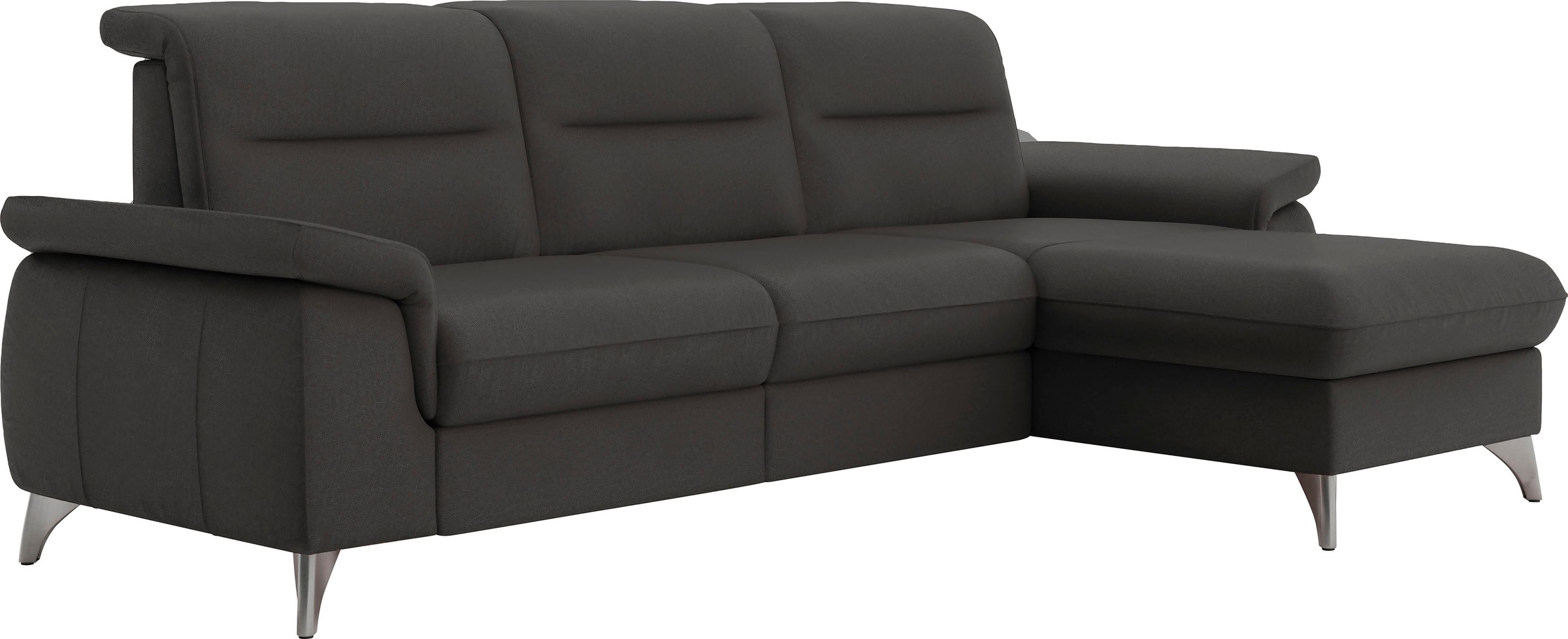 sit&more Ecksofa »Astoria L-Form«, wahlweise mit motorischer Relaxfunktion