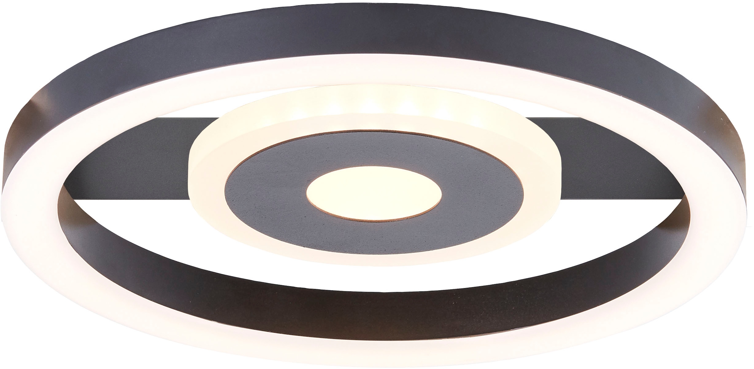 BreLight LED Deckenleuchte »Maureen«, 3001 K warmweiß, Metall, schwarz günstig online kaufen