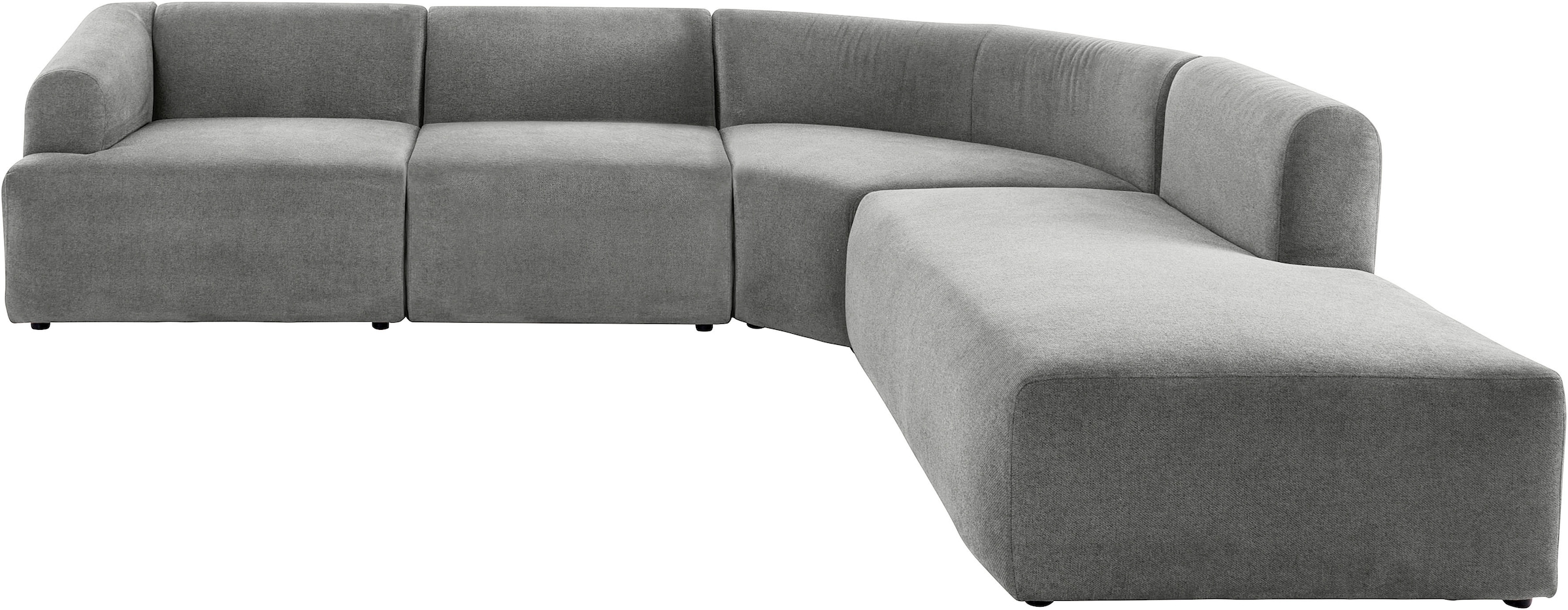 LeGer Home by Lena Gercke Ecksofa »LYZA L-Form links/rechts, Modularsofa "XL", Maße B/T/H: 287/267/74 cm« aus 4 Modulen, zusammen oder einzeln stellbar