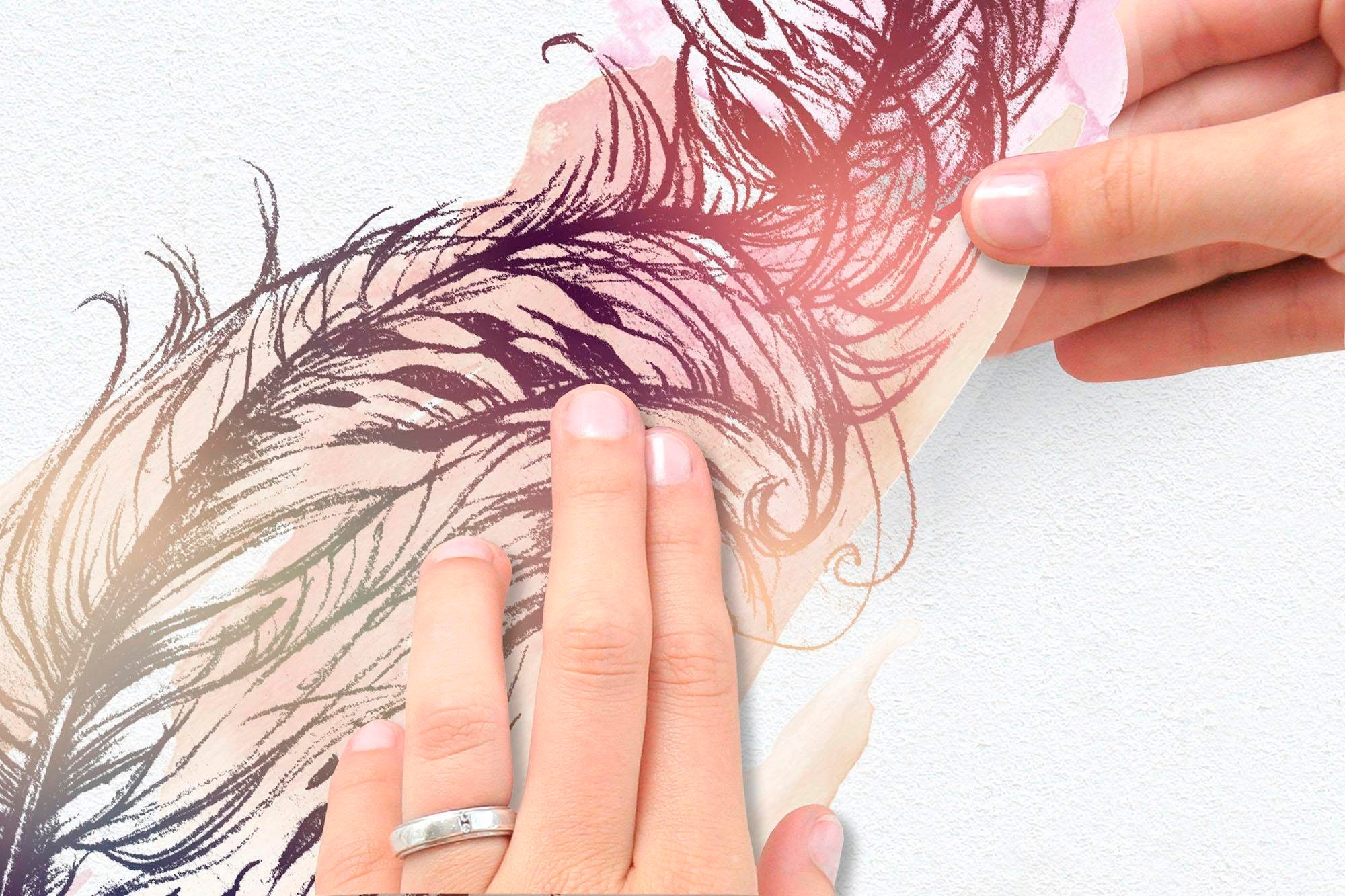 Komar Wandtattoo »Inspiration - Größe 50 x 70 cm«, selbstklebend, Wandsticker