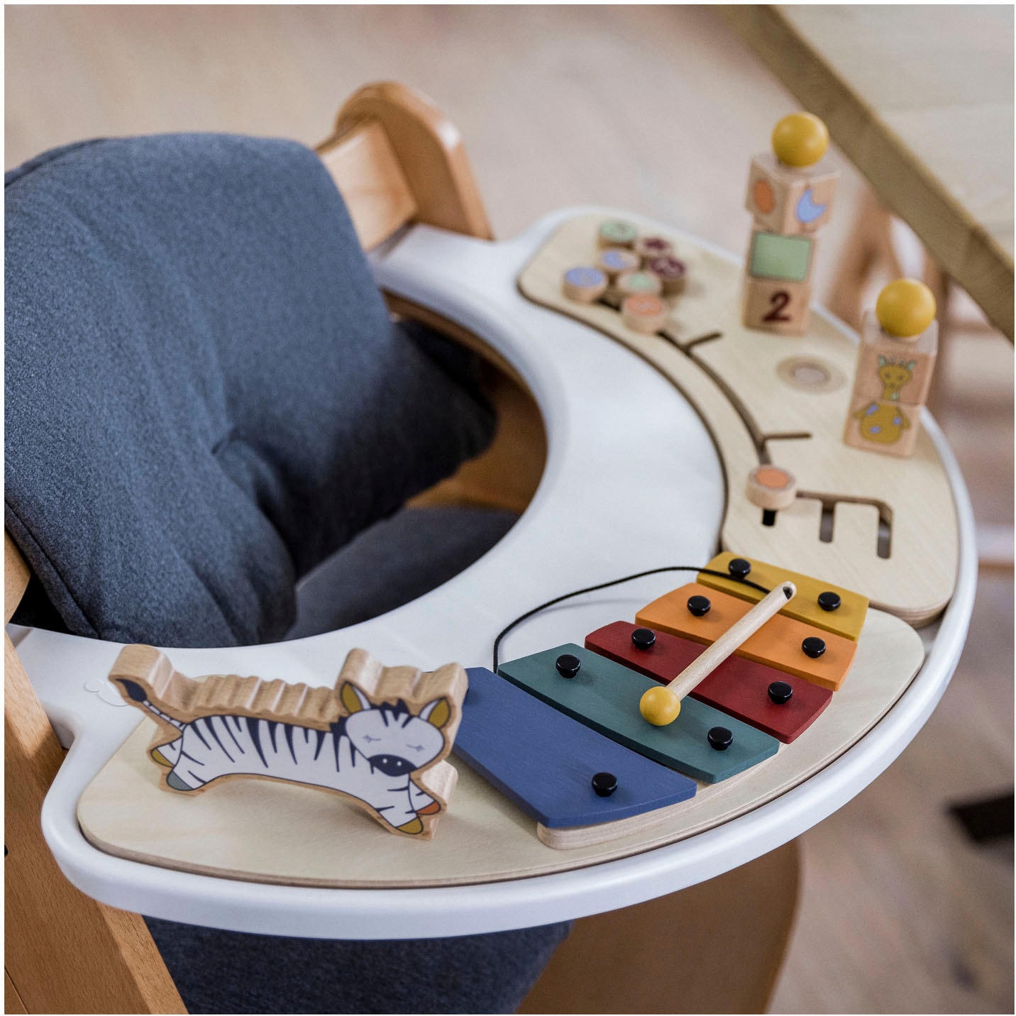 Hauck Spielzeug-Musikinstrument »Play Music Zebra«, FSC® - schützt Wald - weltweit