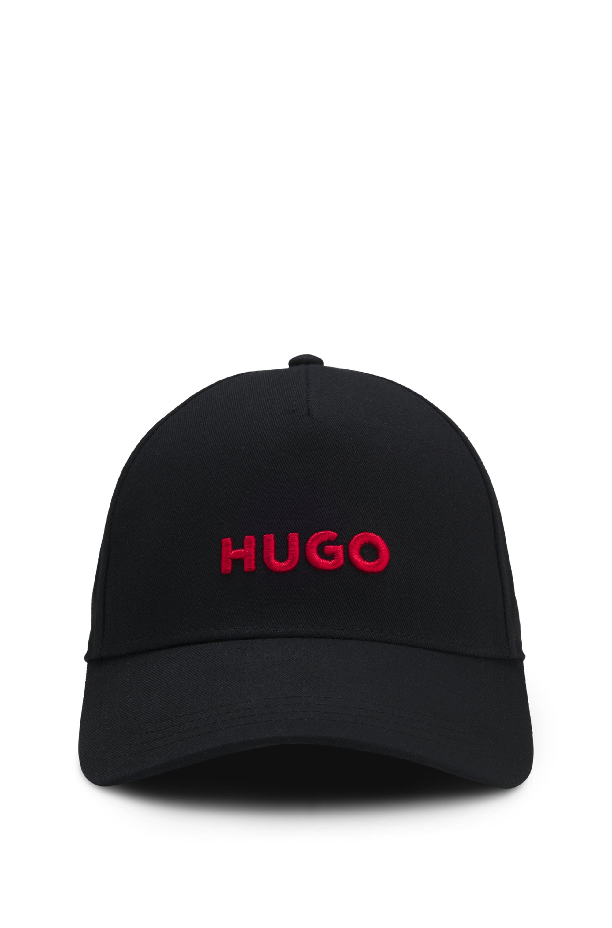 HUGO Baseball Cap mit 3D Logostickerei, verstellbarer Verschluss, unisex