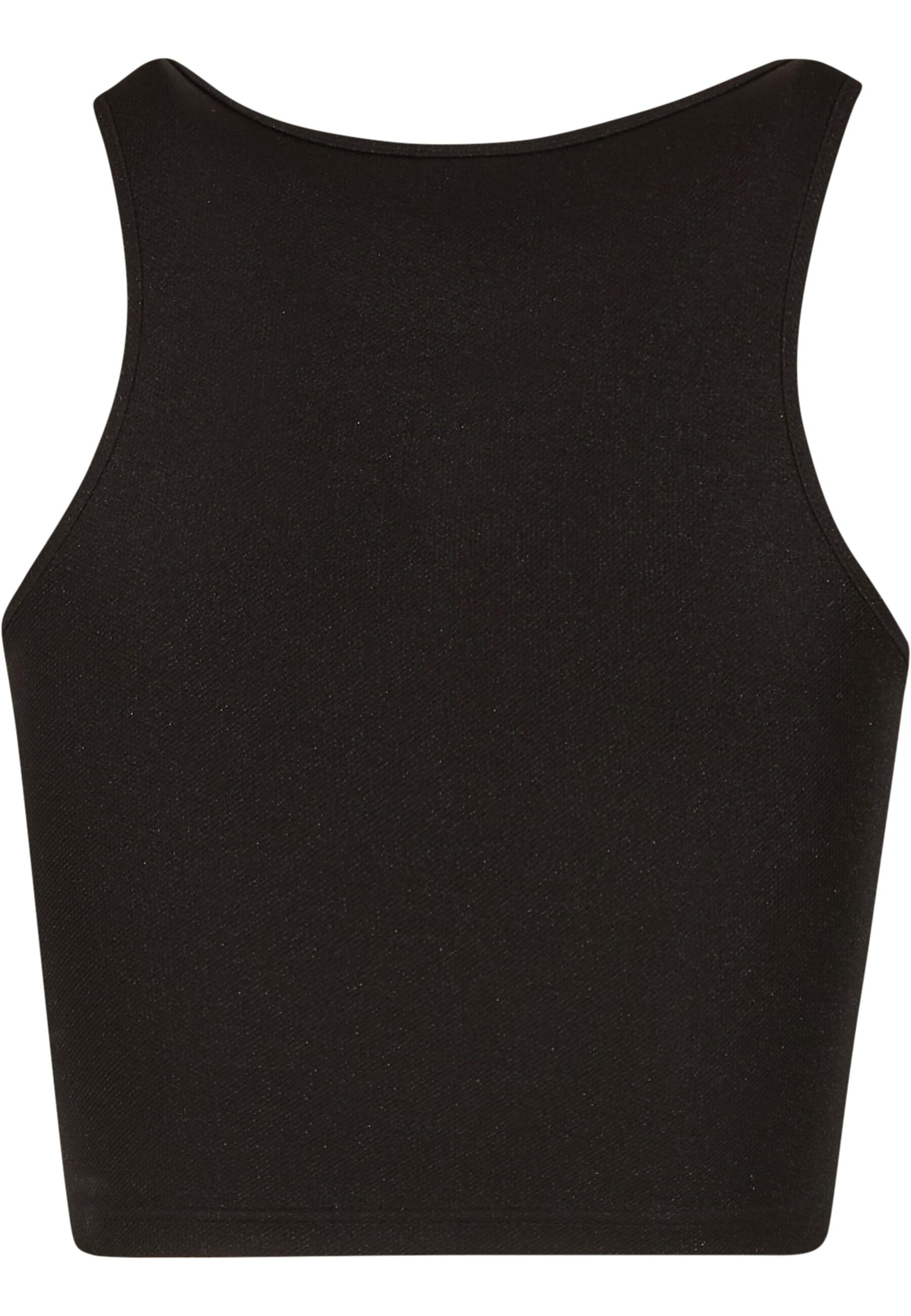 URBAN CLASSICS Muskelshirt »Urban Classics Ladies Glitter Cropped Top« 1 Stk.