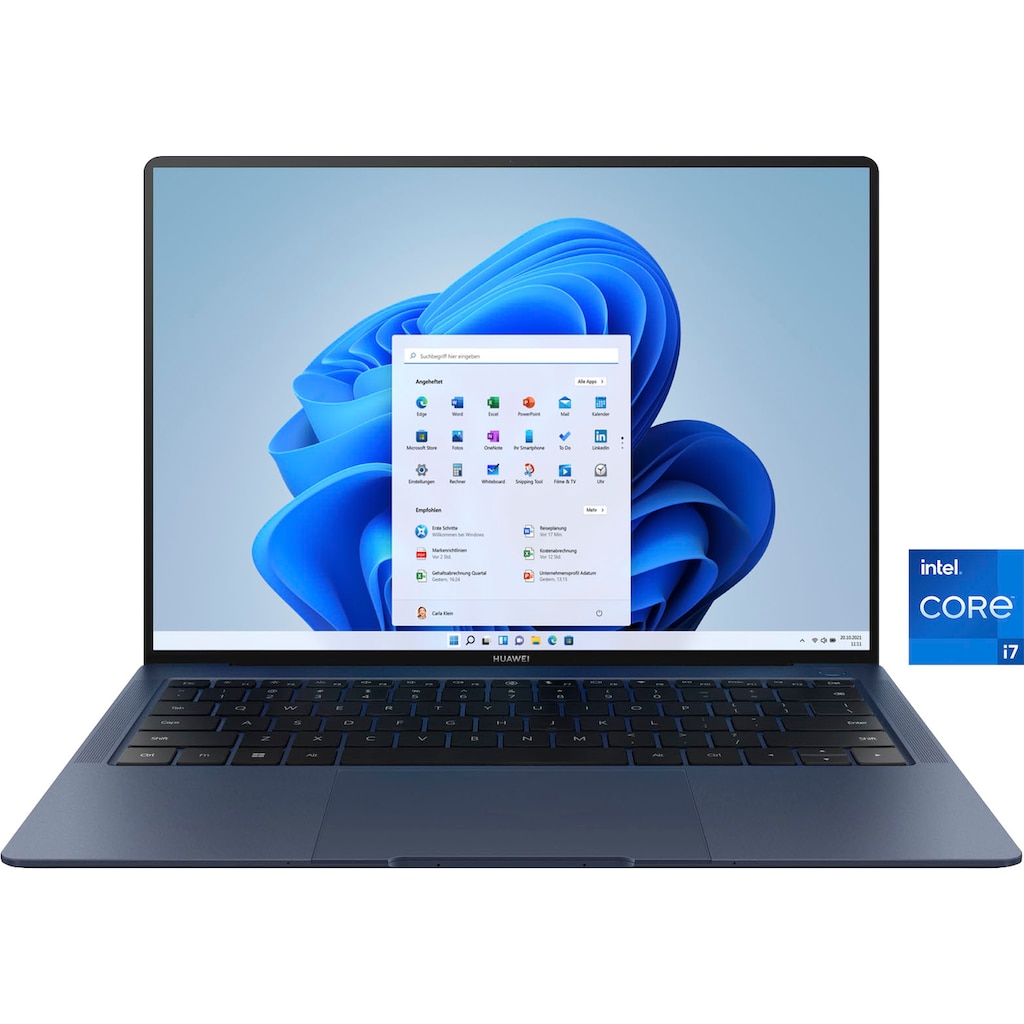 Huawei Notebook »MateBook X Pro«, 36,07 cm, / 14,2 Zoll, Intel, Core i7, Iris® Xᵉ Graphics, 1000 GB SSD