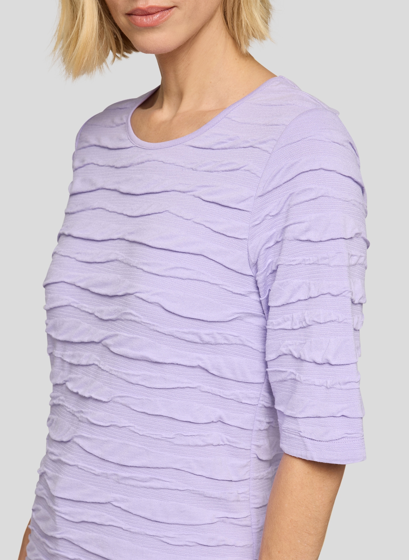 Rabe T-Shirt Shirt, 1/2-Arm, Struktur