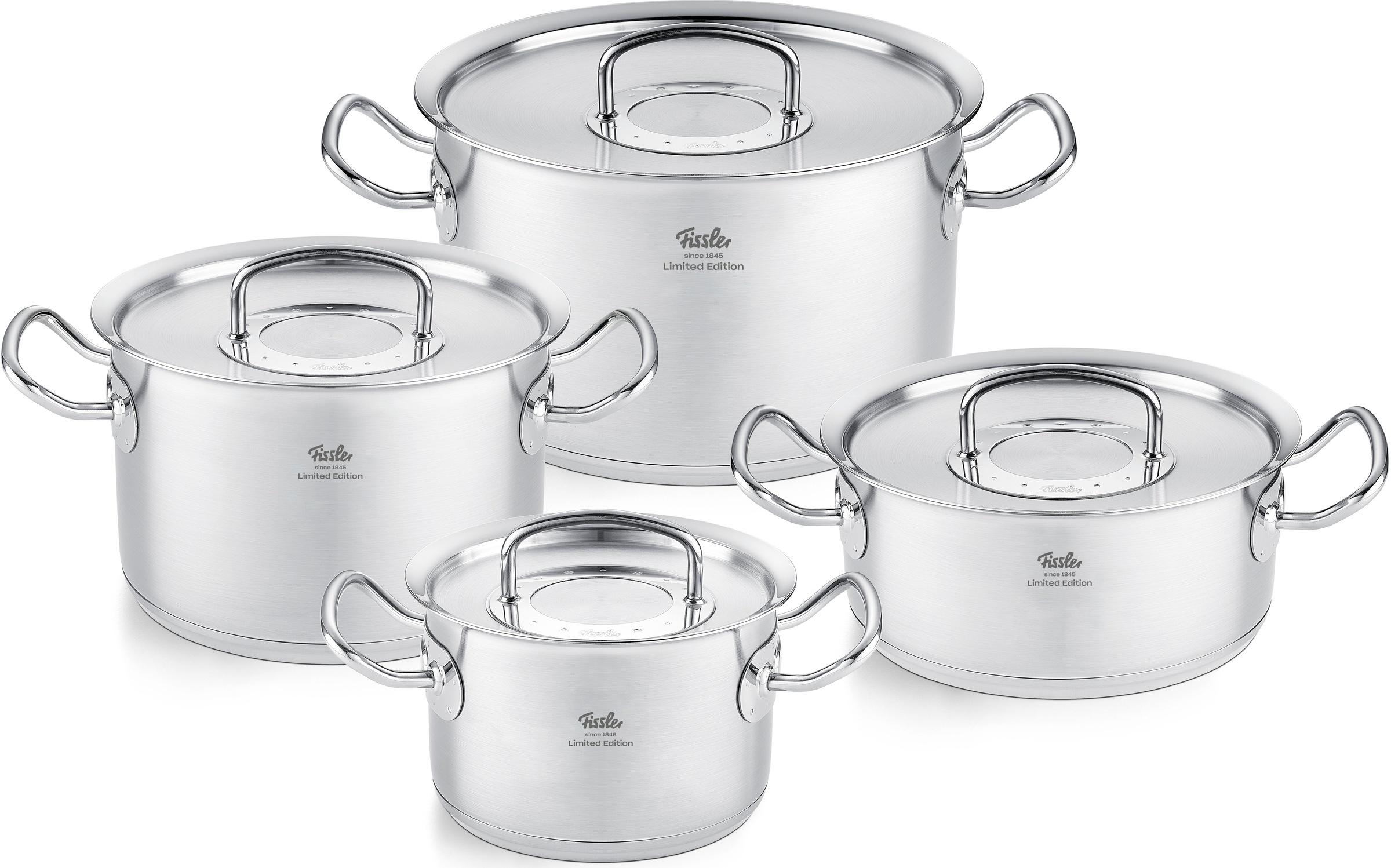 Fissler Topf-Set »Original-Profi Collection® Retro«, Edelstahl 18/10, (Set, günstig online kaufen