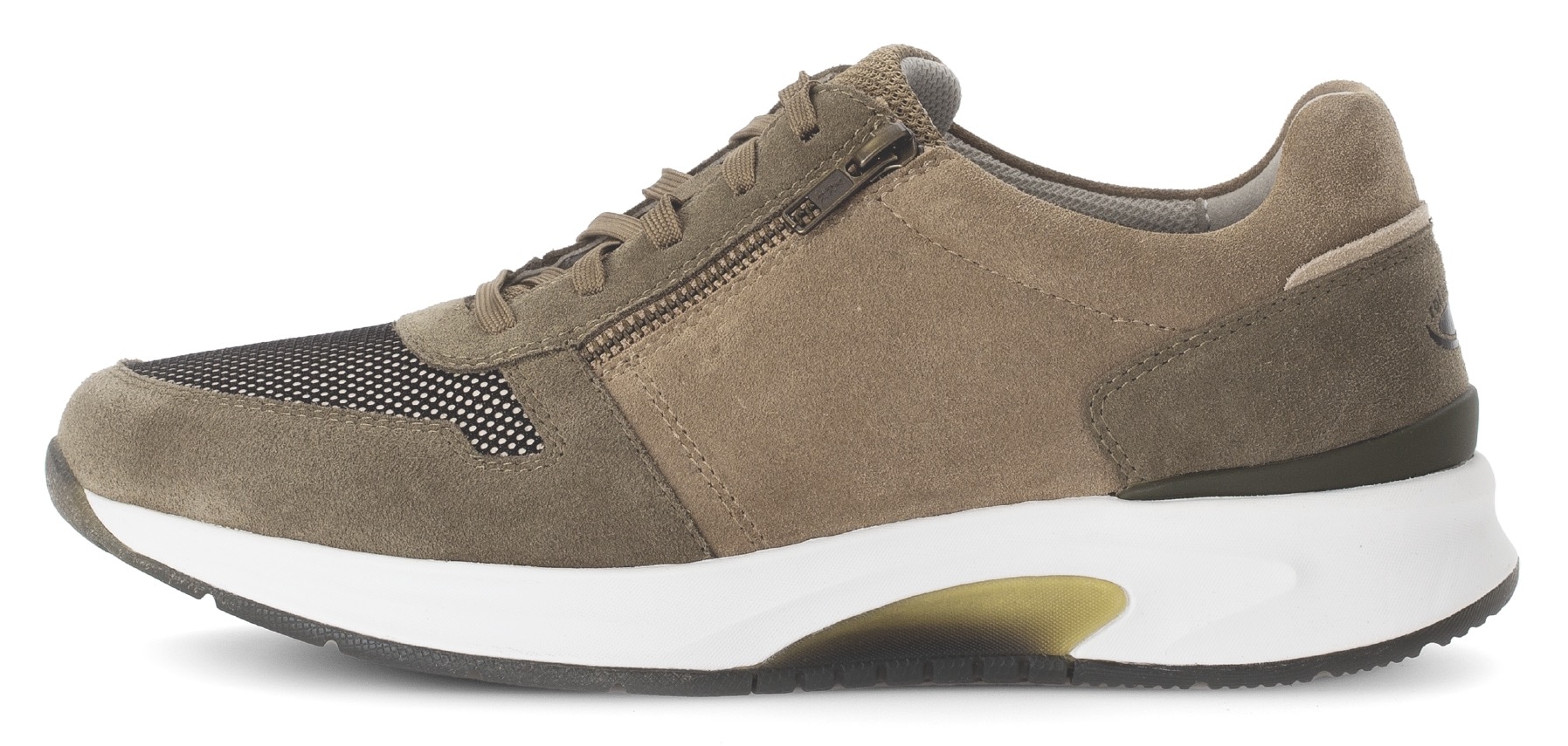 rollingsoft Keilsneaker  , Freizeitschuh, Halbschuh, Schnürer mit Außenreißverschluss, G-Weite