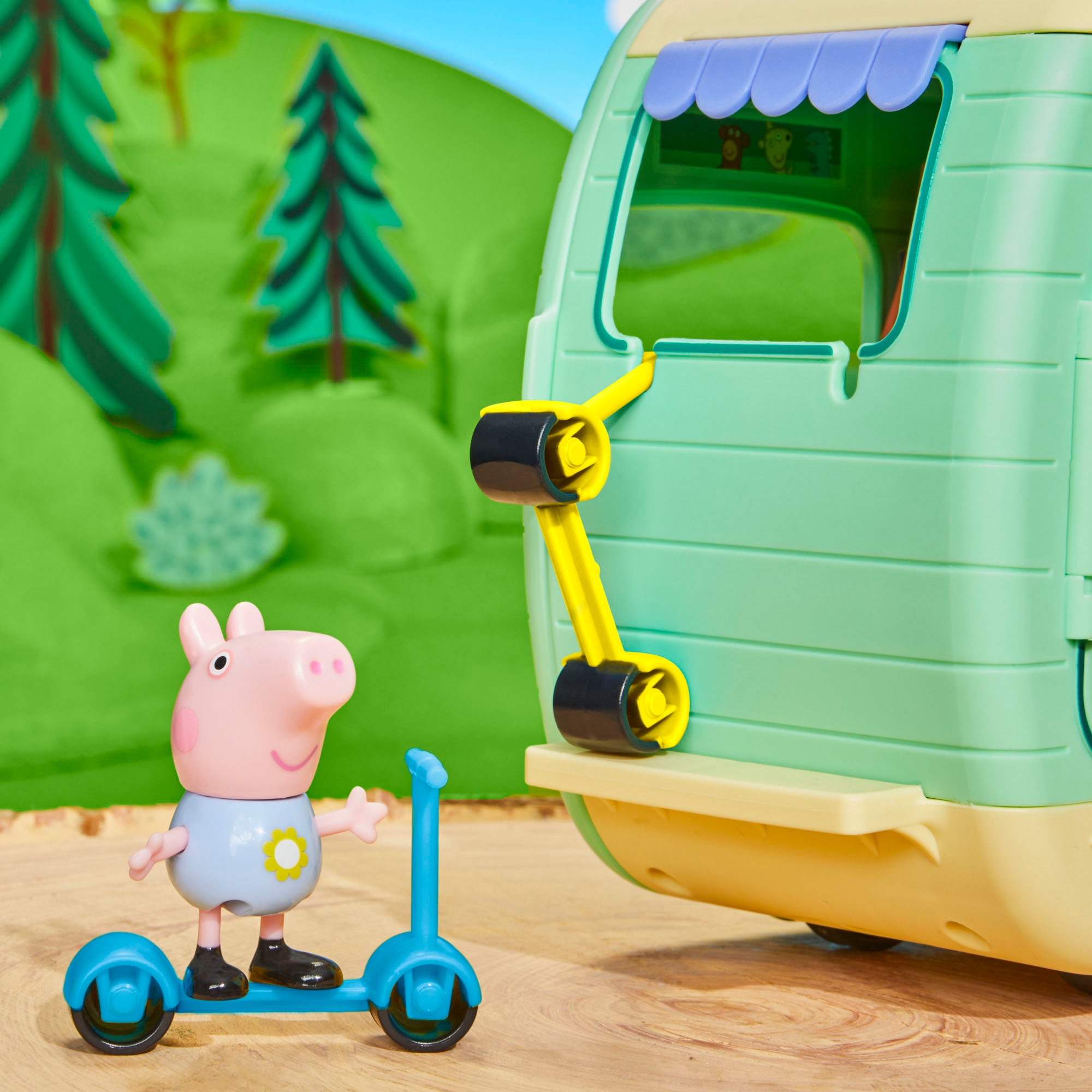 Hasbro Spielwelt »Peppa Pig, Peppas Wohnanhänger«