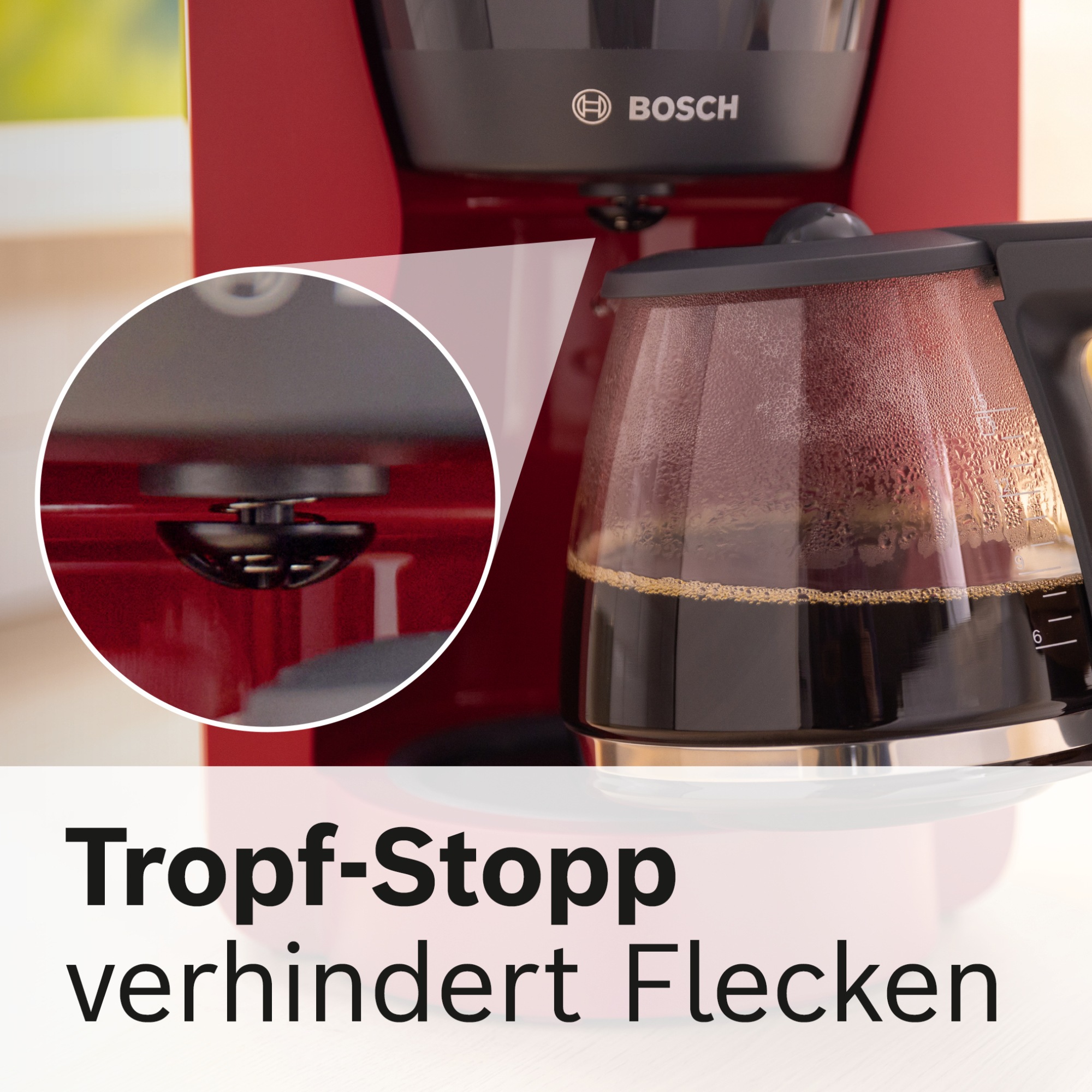 BOSCH Filterkaffeemaschine »MyMoment TKA3M134« 1,25 l Kaffeekanne Papierfilter 1x4 60min Warmhaltefunktion, Aroma intense, Entkalkungsprogramm, 1200 W