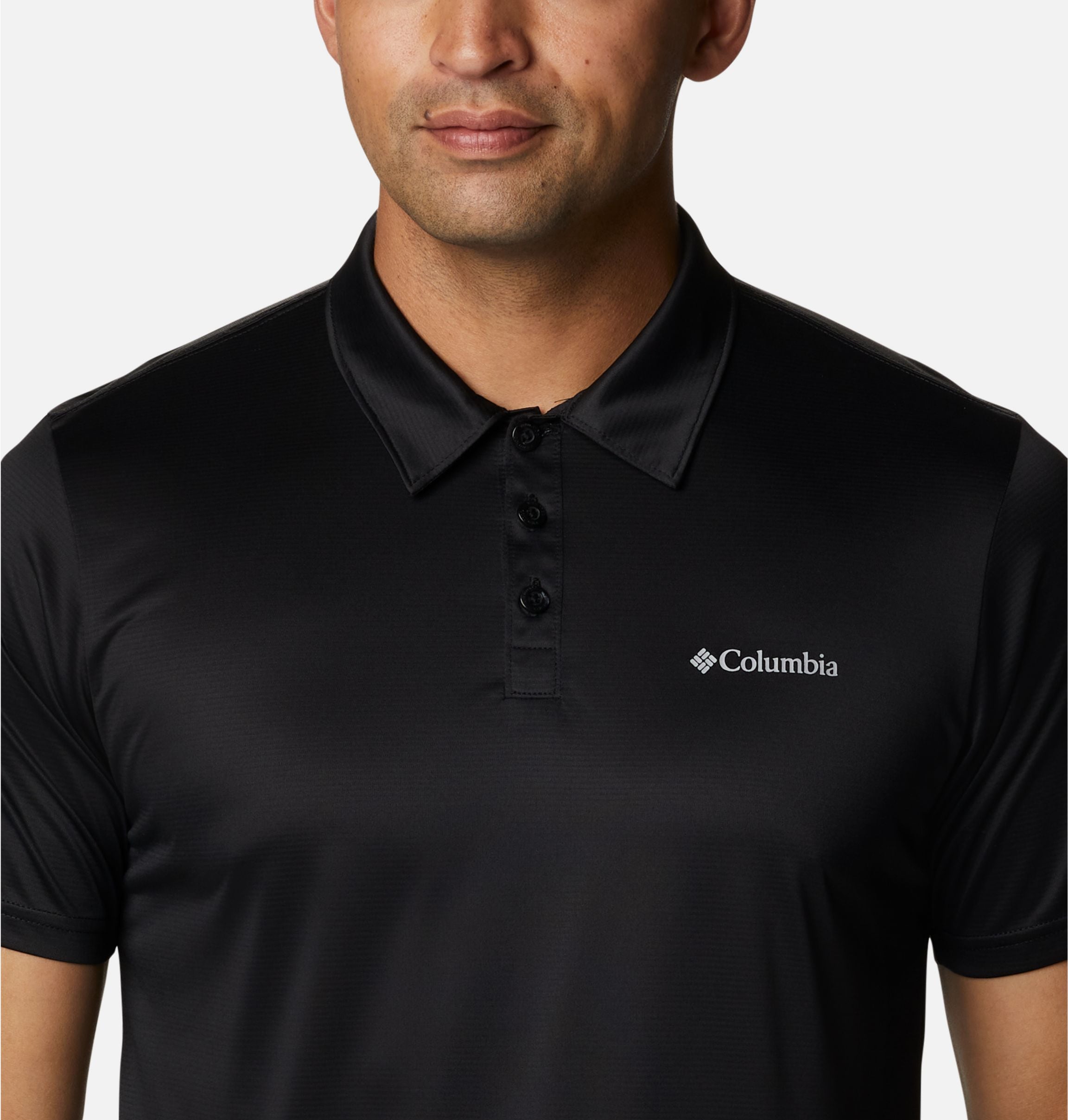 Columbia Poloshirt lockere Passform, Kurzarm, für Wanderungen und aktive Freizeit