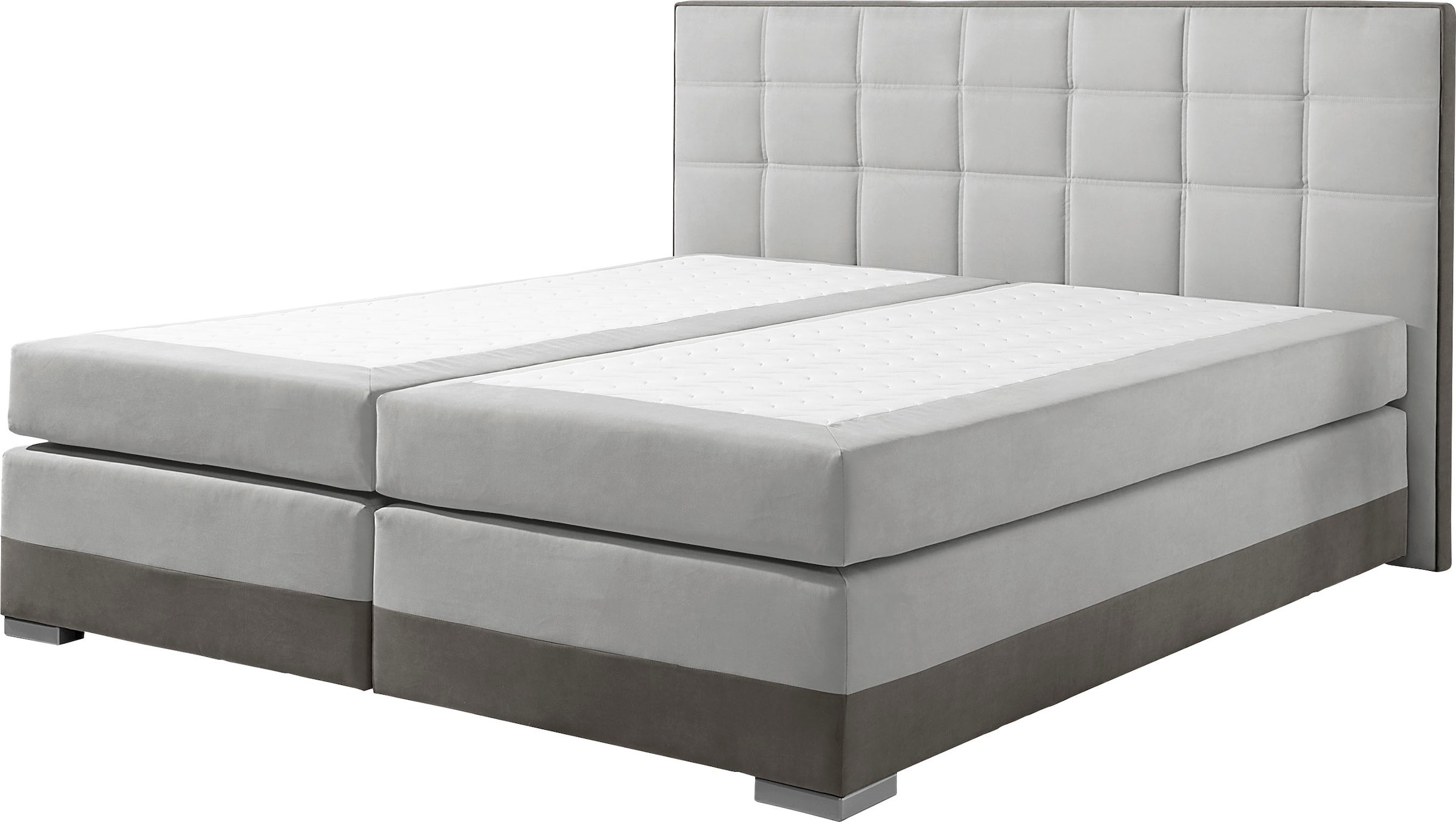 INOSIGN Boxspringbett, inklusive Topper und Wendekissen