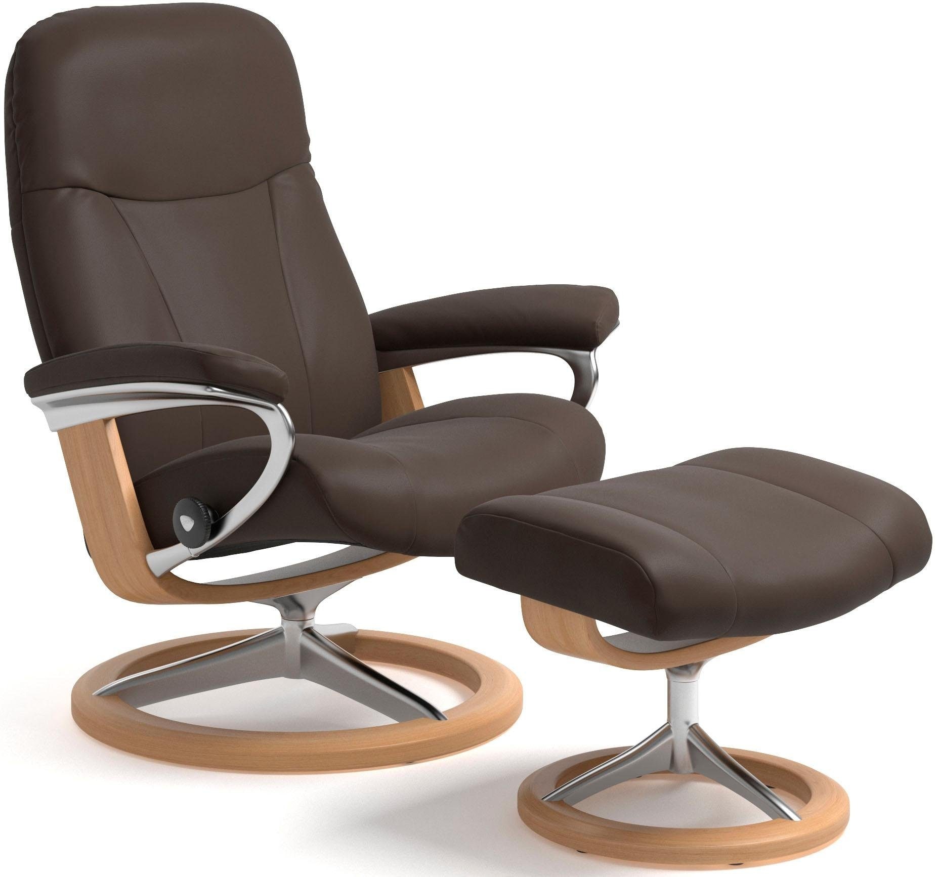 Stressless Relaxsessel "Garda", mit Signature Base, Größe L, Gestell Eichef günstig online kaufen