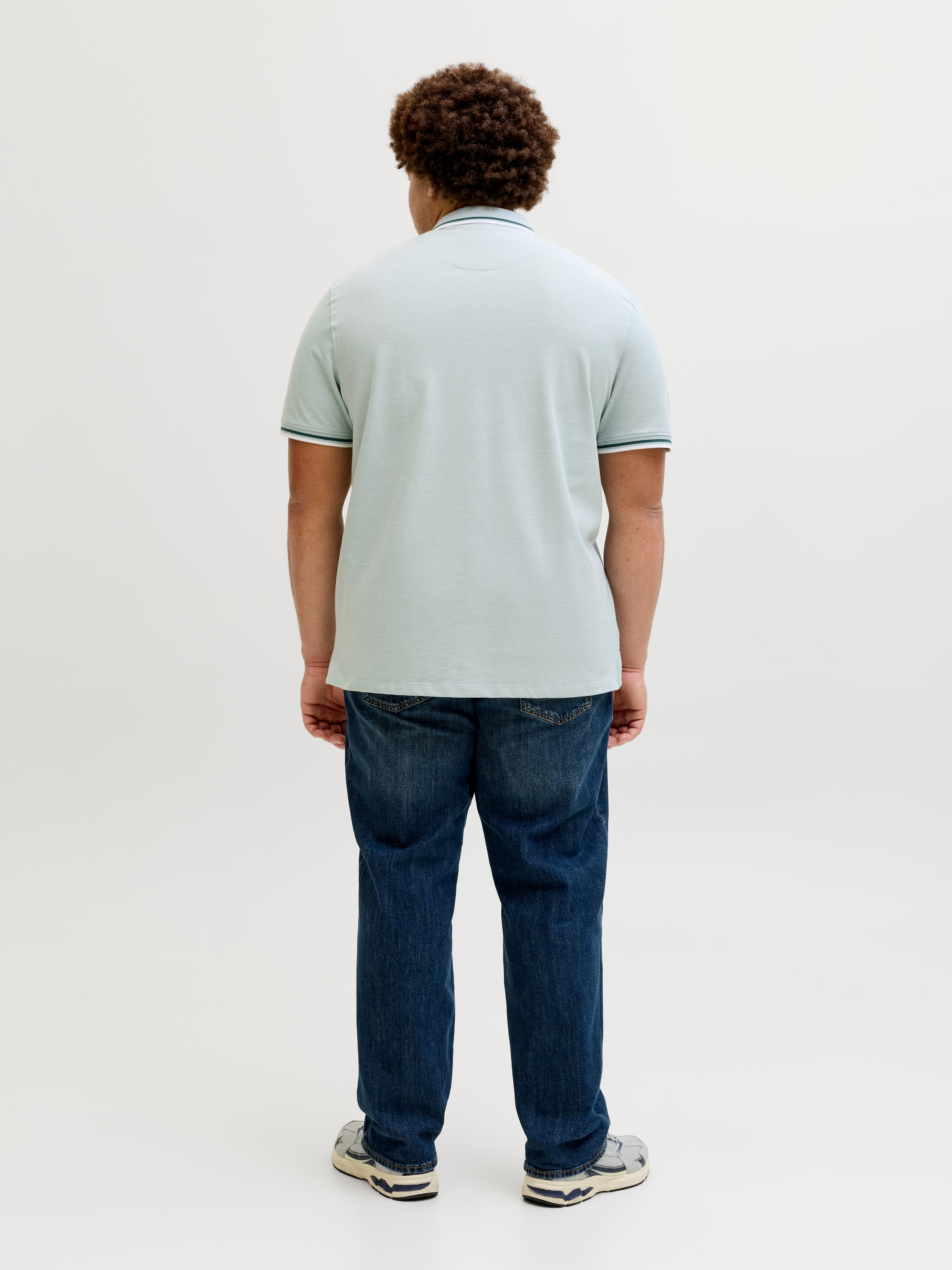 Jack & Jones PlusSize »JJEPAULOS POLO SS NOOS PLS« Baumwolle, regular fit