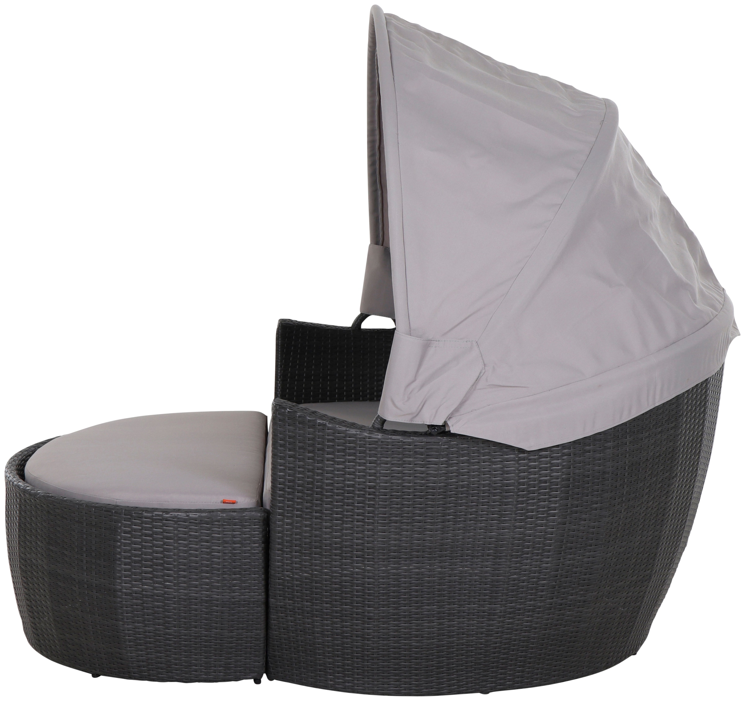 Siena Garden Sonneninsel, Sofabett, inkl. Anstellsofa und Kissen, BxTxH: 154x180x158 cm