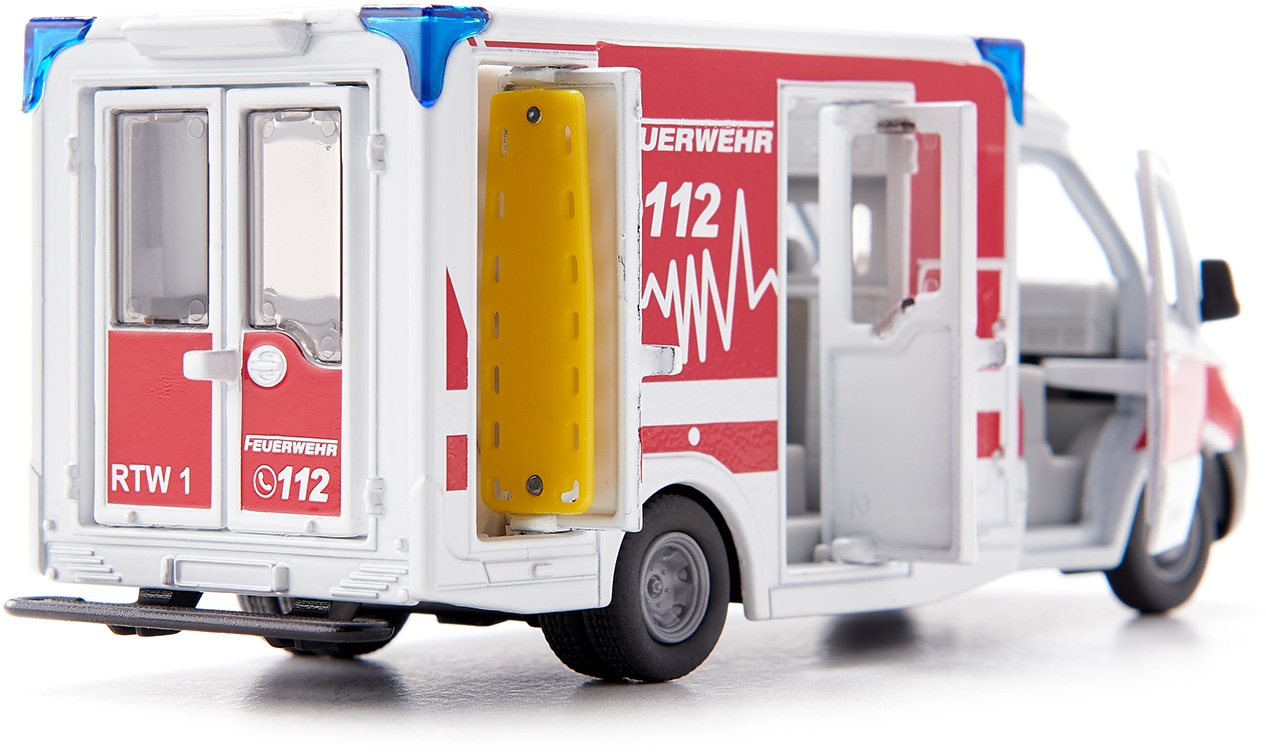 Siku Spielzeug-Krankenwagen »SIKU Super, Mercedes-Benz Sprinter Miesen Typ C Rettungswagen (2115)«