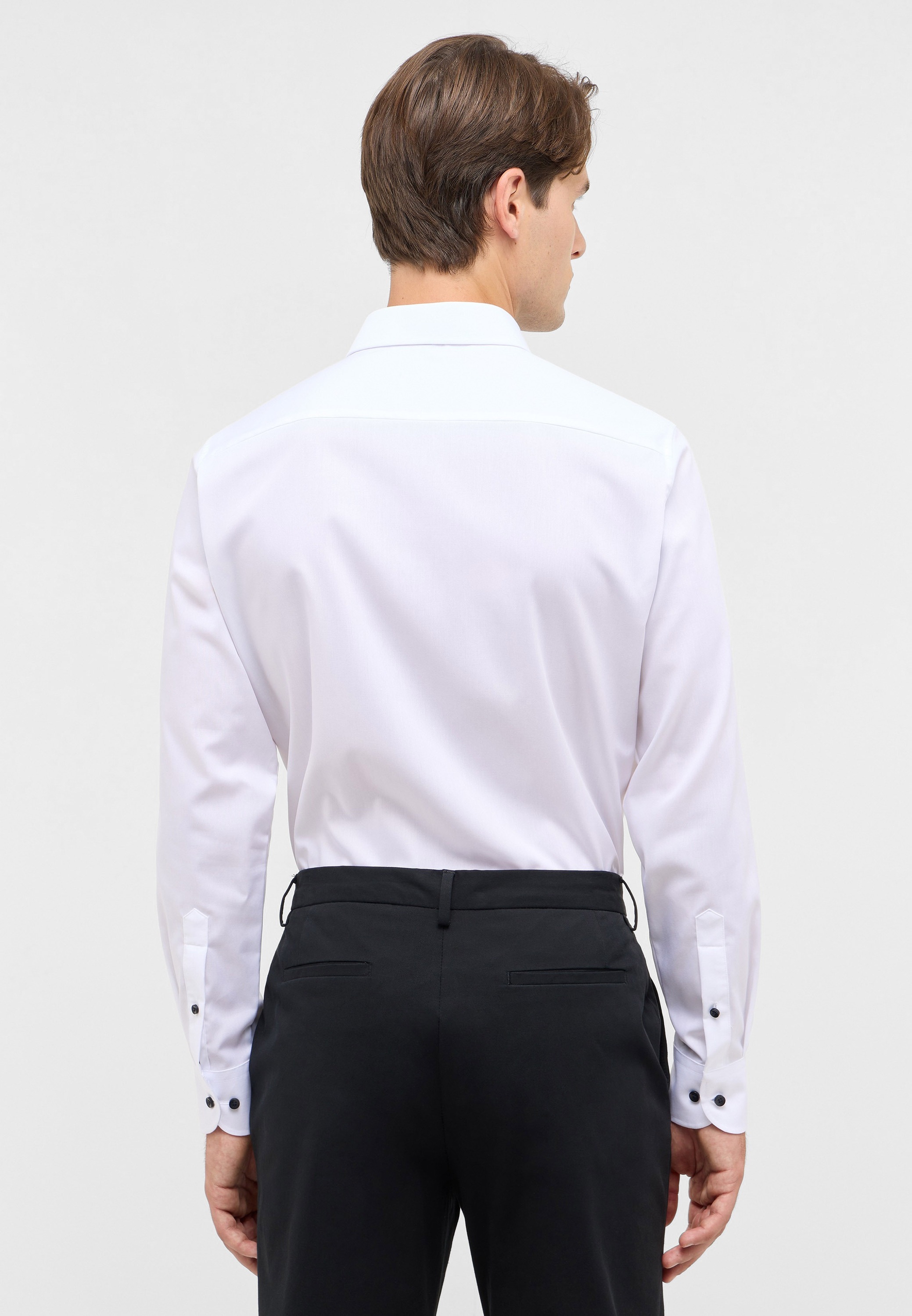 Eterna Langarmhemd »SLIM FIT« NON IRON (bügelfrei)