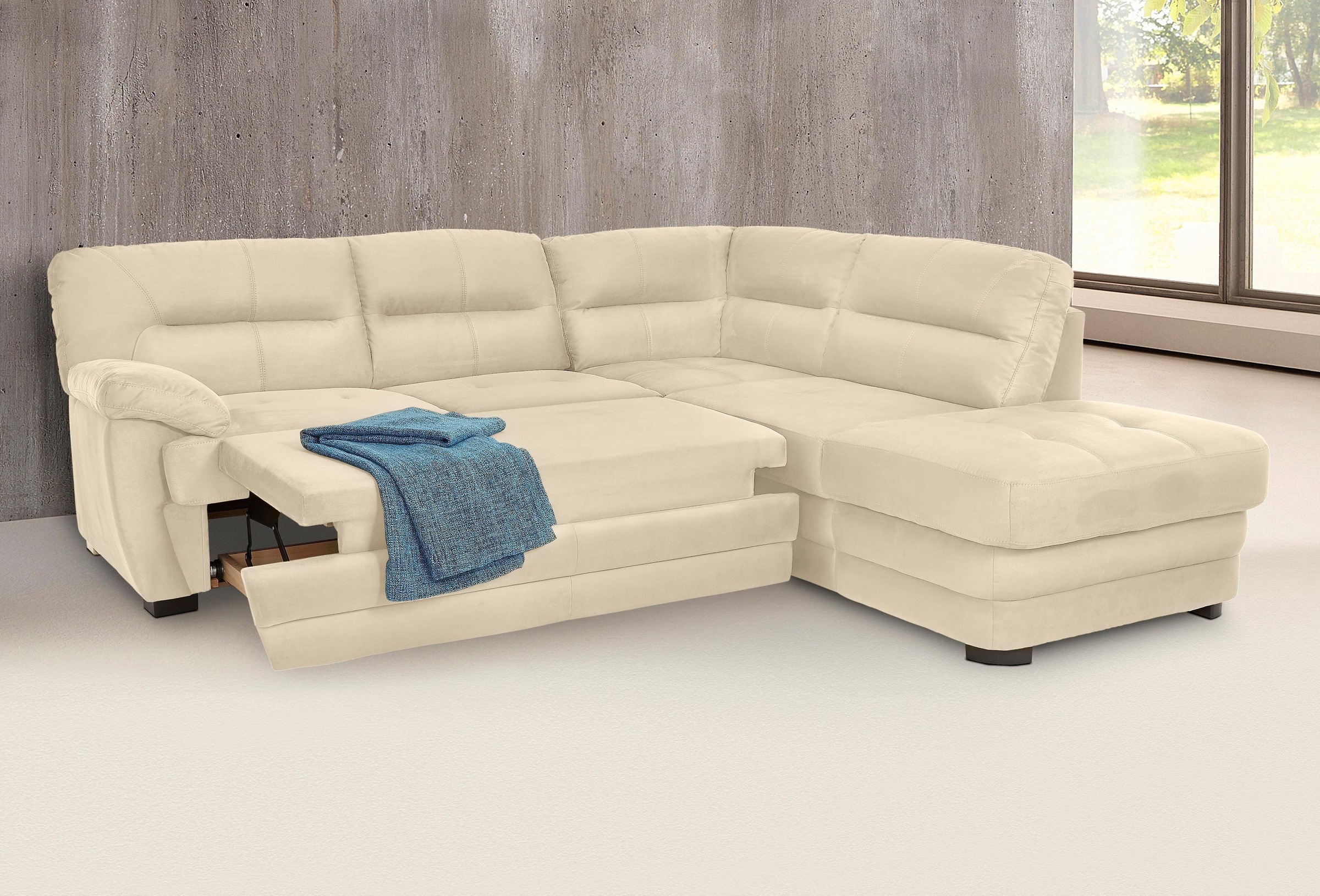 COTTA Polstergarnitur »Royale L-Form«, (Set), Set bestehend aus: Ecksofa & günstig online kaufen