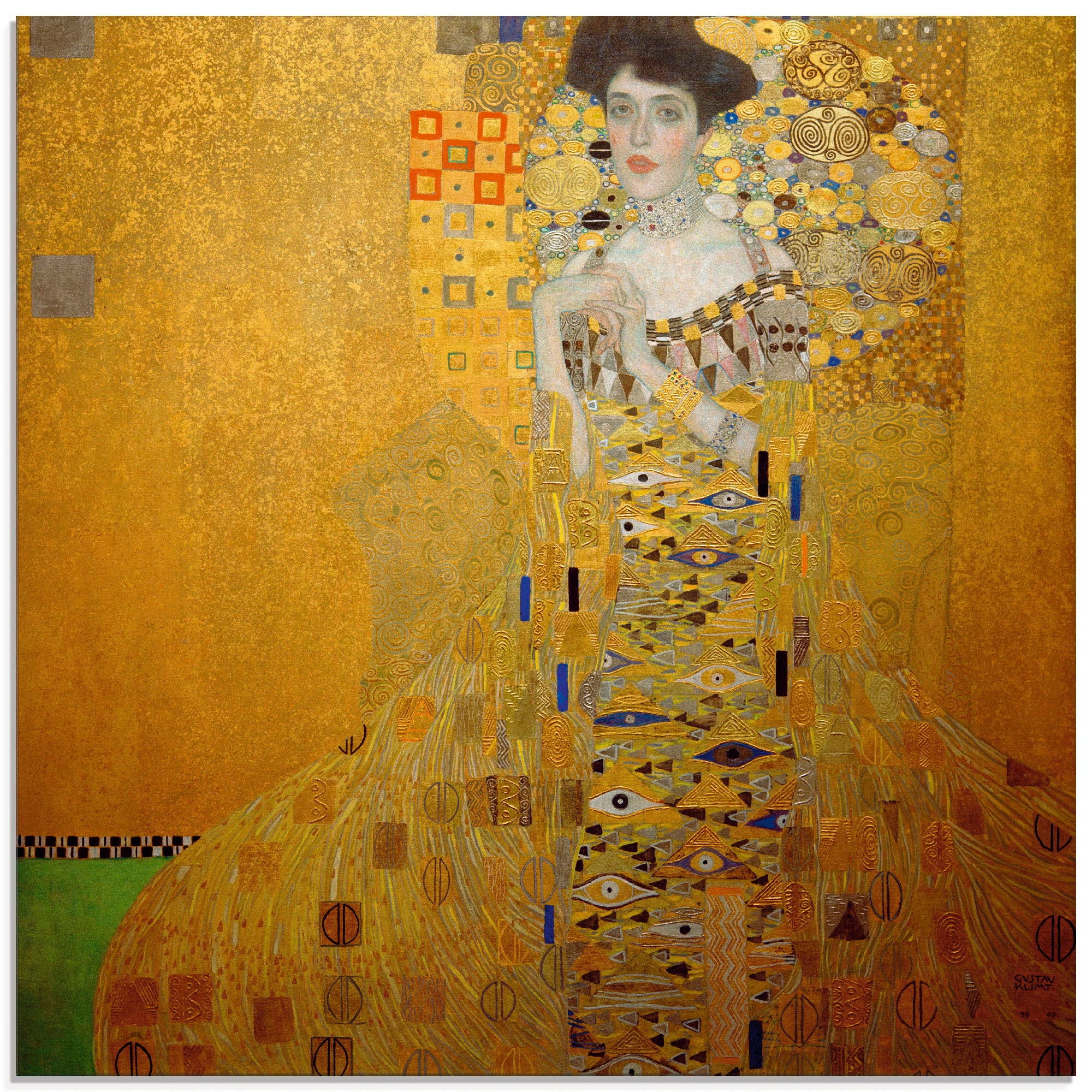 Artland Glasbild »Bloch-Bauer«, Frau, (1 St.), in verschiedenen Größen günstig online kaufen