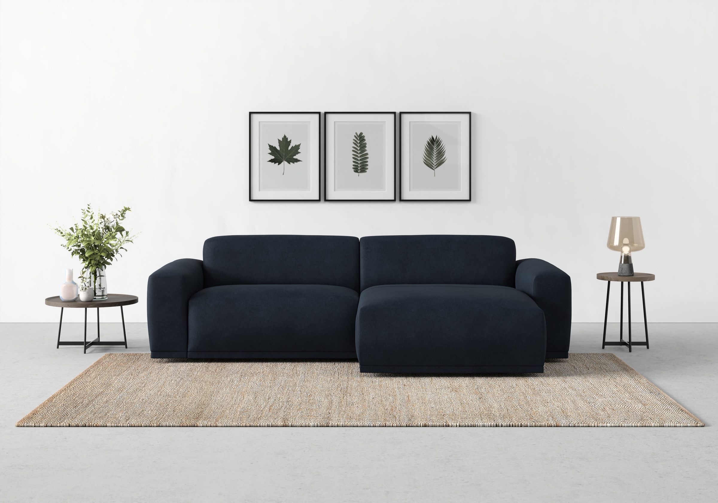 TRENDMANUFAKTUR Ecksofa »Braga, mit hochwertigem Kaltschaum, L-Form, in Cor günstig online kaufen