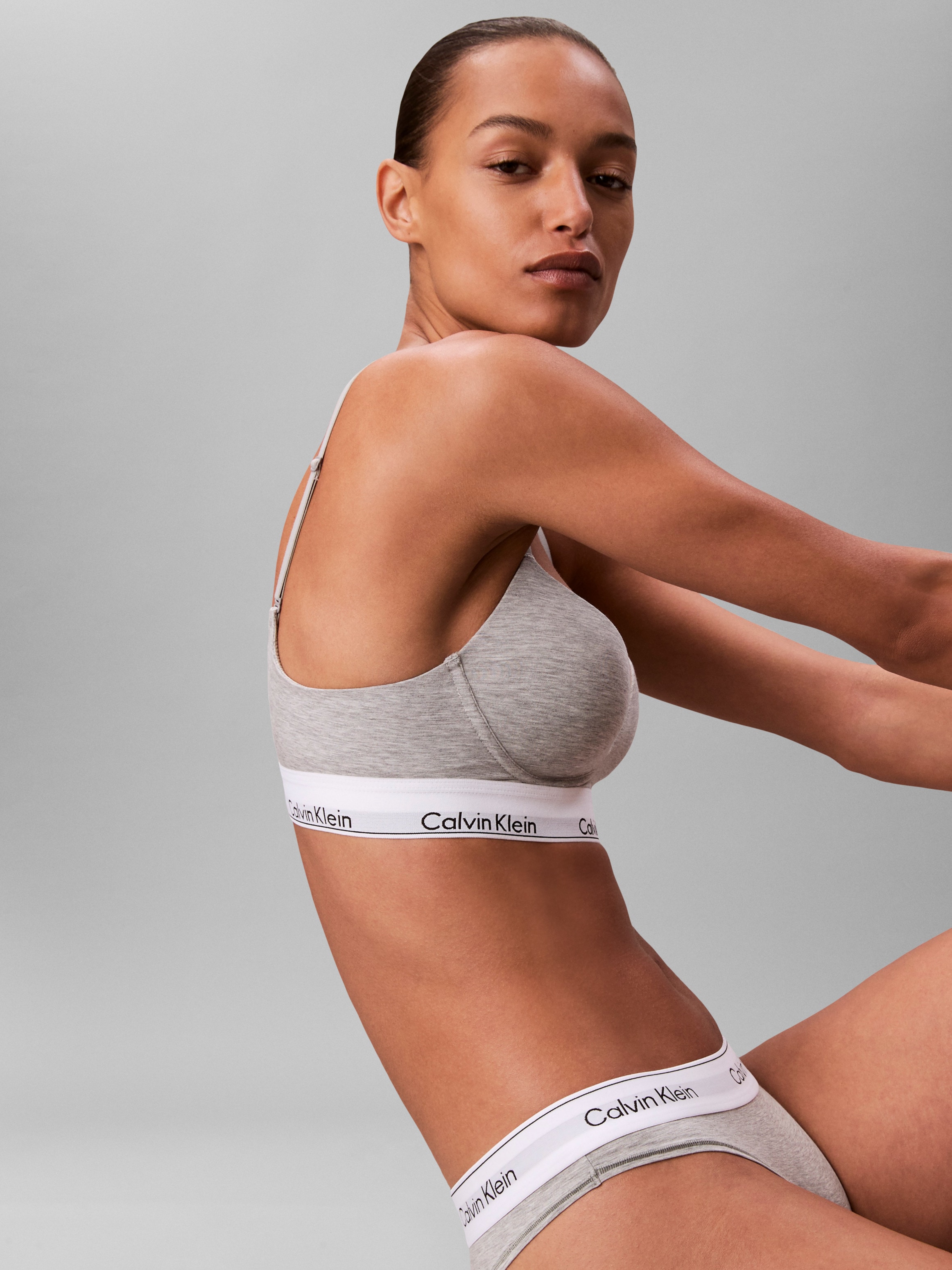 Calvin Klein Underwear Bralette-BH »LIGHTLY LINED BRALETTE« Mit elastischem Saum