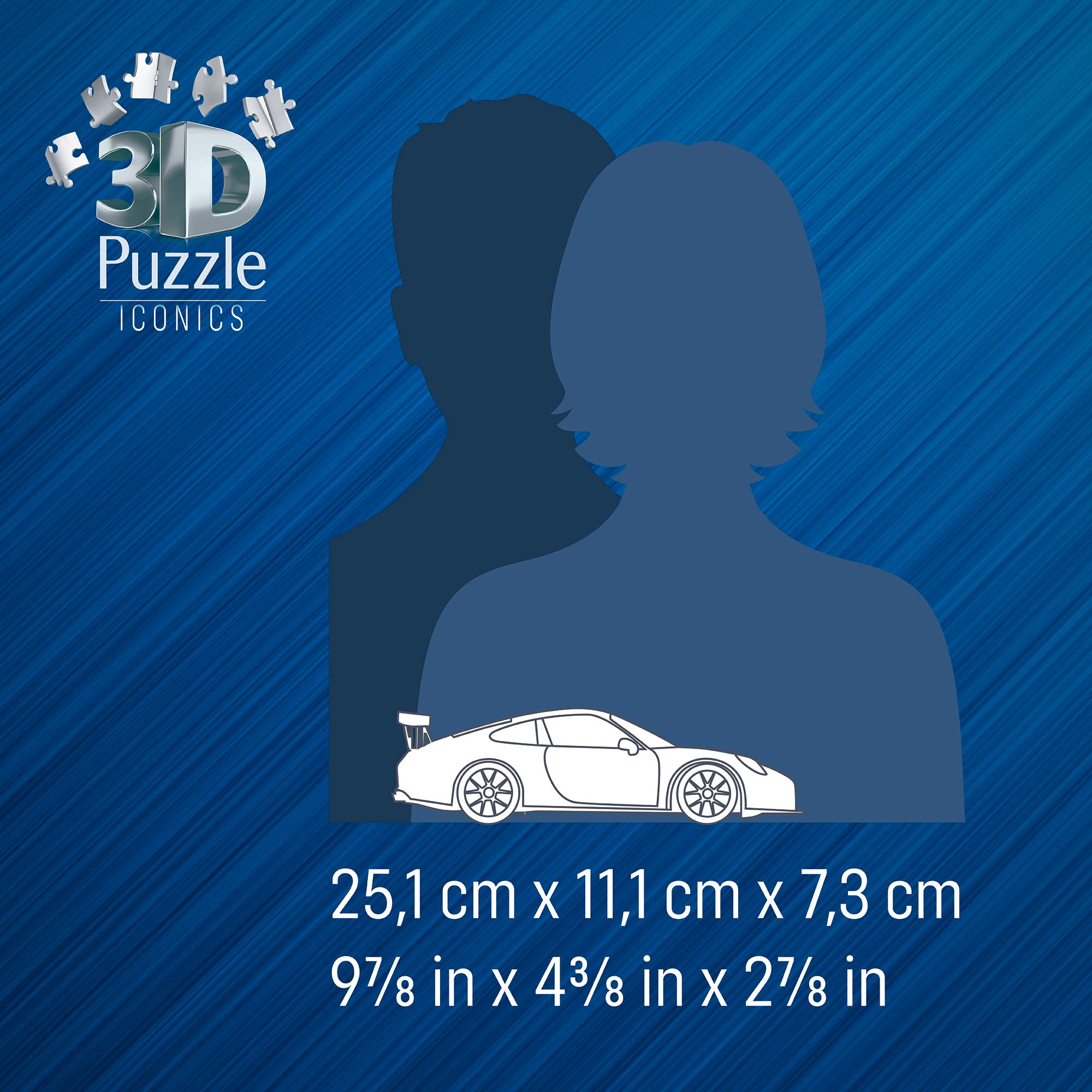 Ravensburger 3D-Puzzle »Iconics: Porsche 911 "Salzburg Edition"«, Made in Europe