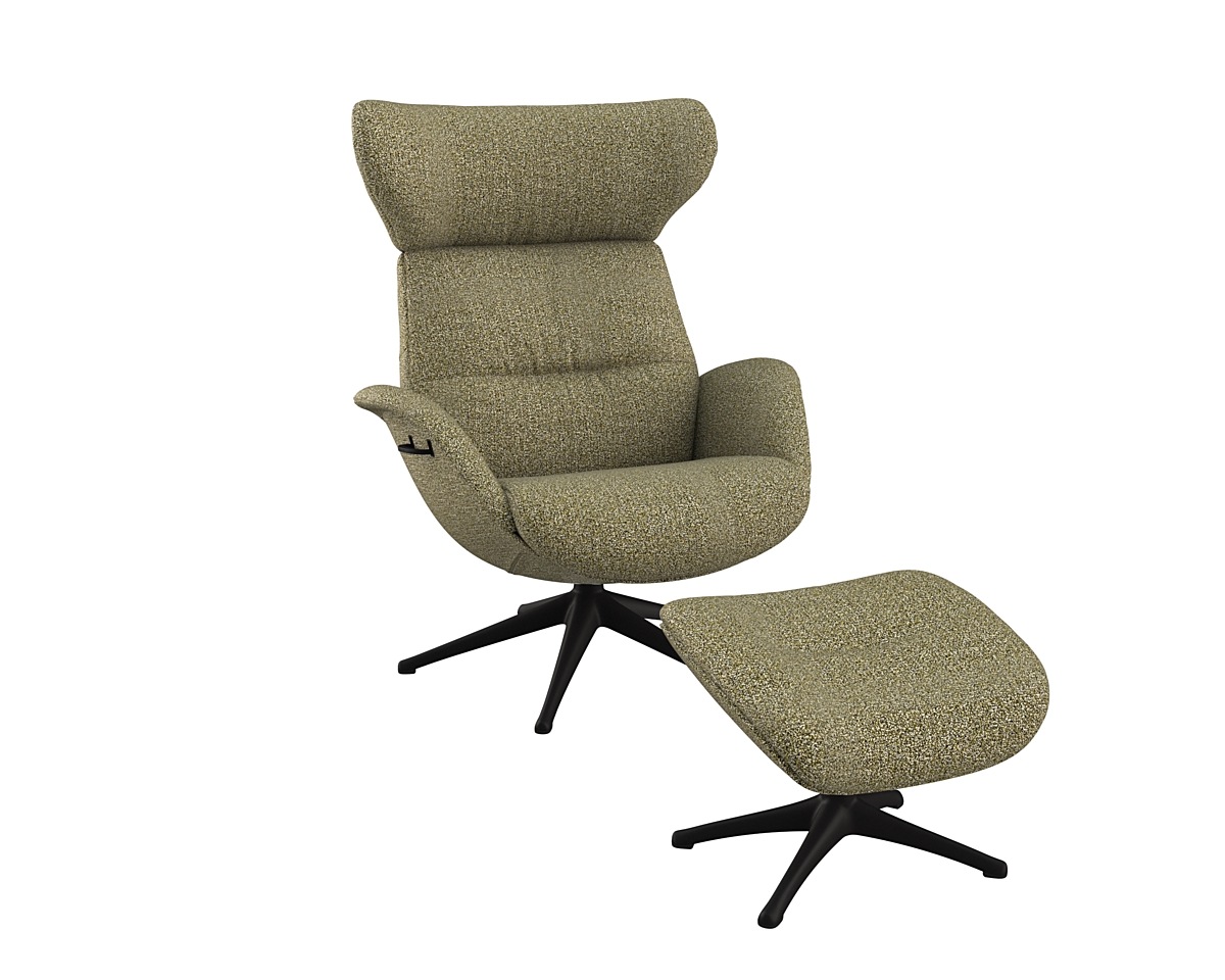 FLEXLUX Relaxsessel »Fernsehsessel More, ergonomisch, drehbar, robuster Fuß günstig online kaufen