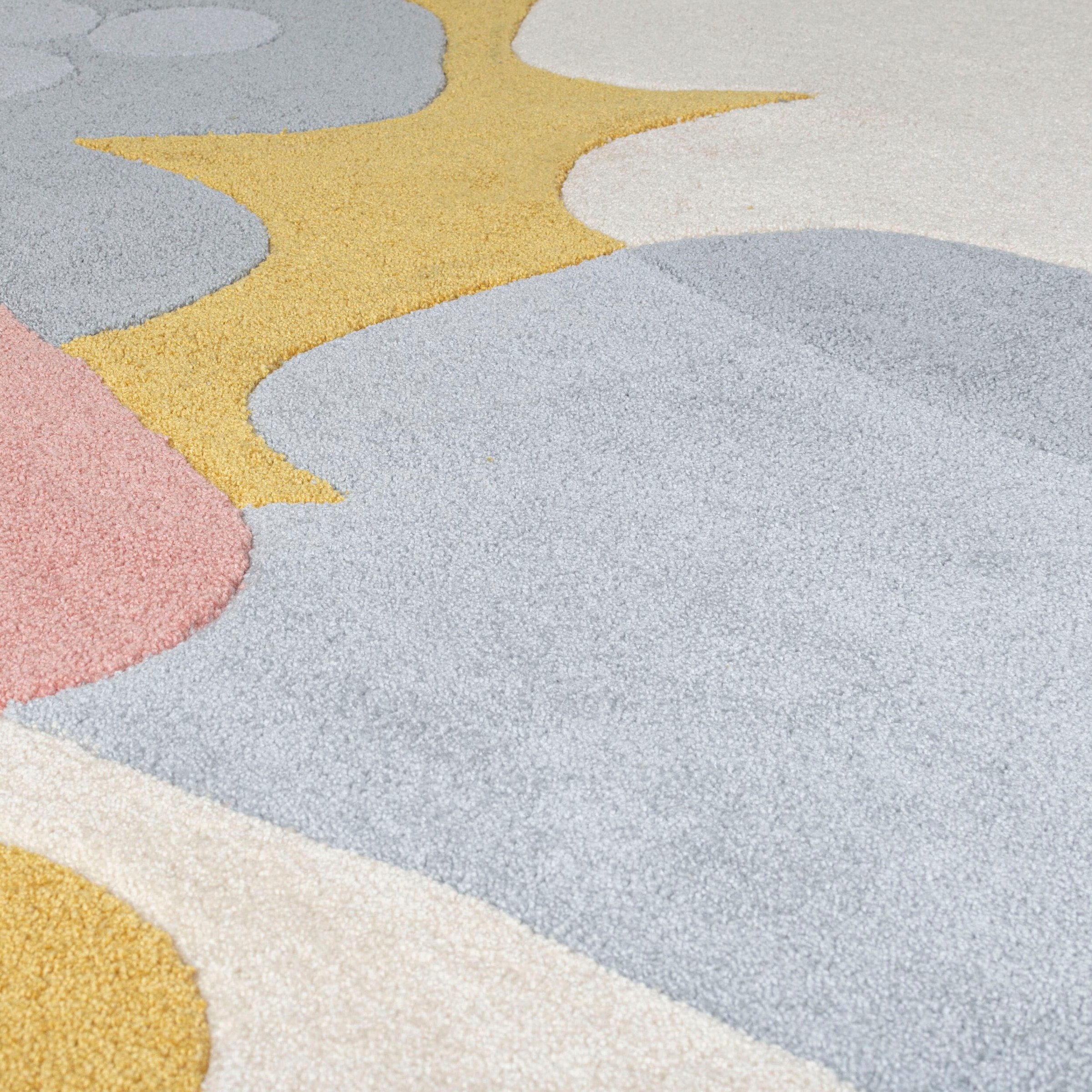 FLAIR RUGS Teppich »Retro Floral«, fußbodenheizungsgeeignet, schnell und rechteckig, florales mit Muster bestellen bequem Hoch-Tief-Effekt