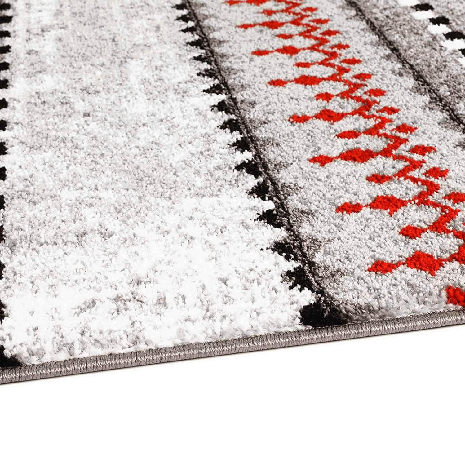 Carpet City Teppich »Moda 1136«, rechteckig, 11 mm Höhe, Läufer, Kurzflor, Wohnzimmer