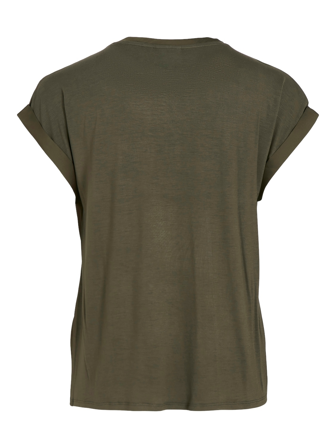 Vila Kurzarmshirt »VIELLETTE S/S SATIN TOP - NOOS«, Satin Optik