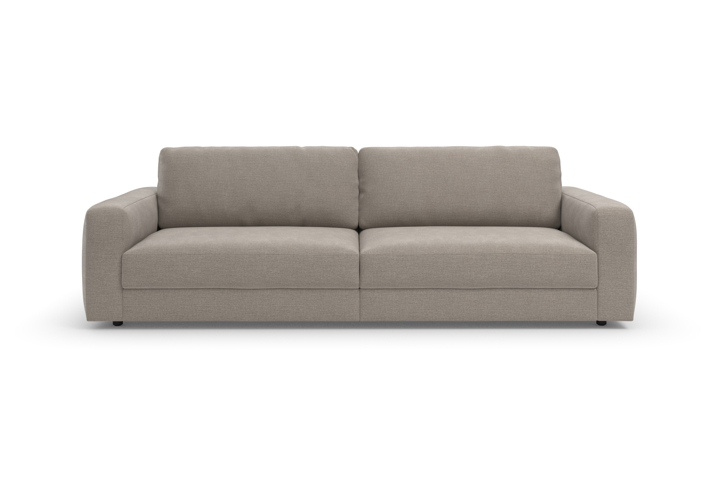 TRENDMANUFAKTUR Big-Sofa »Bourbon, Designsofa,«, mit extra hohem Sitzkomfort, in trendigem Cord Bezug erhältlich