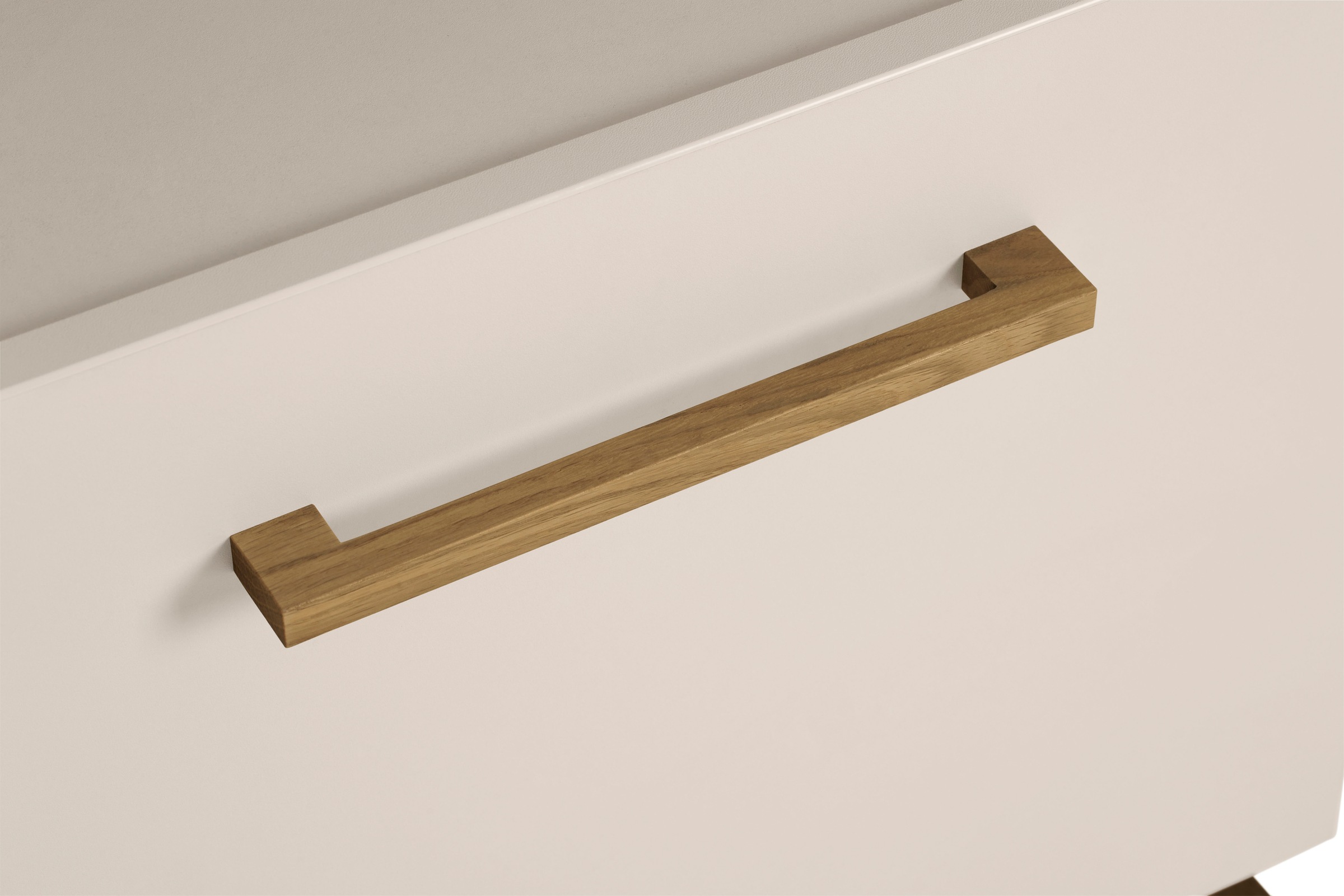 PAIDI Standregal »STIENE in Beige oder Grau, 3 offene Fächer, 1 Schublade mit Soft-Close« B/H/T ca. 48/161/40cm,  modernes und langlebiges Regal mit Massivholz, Highboard