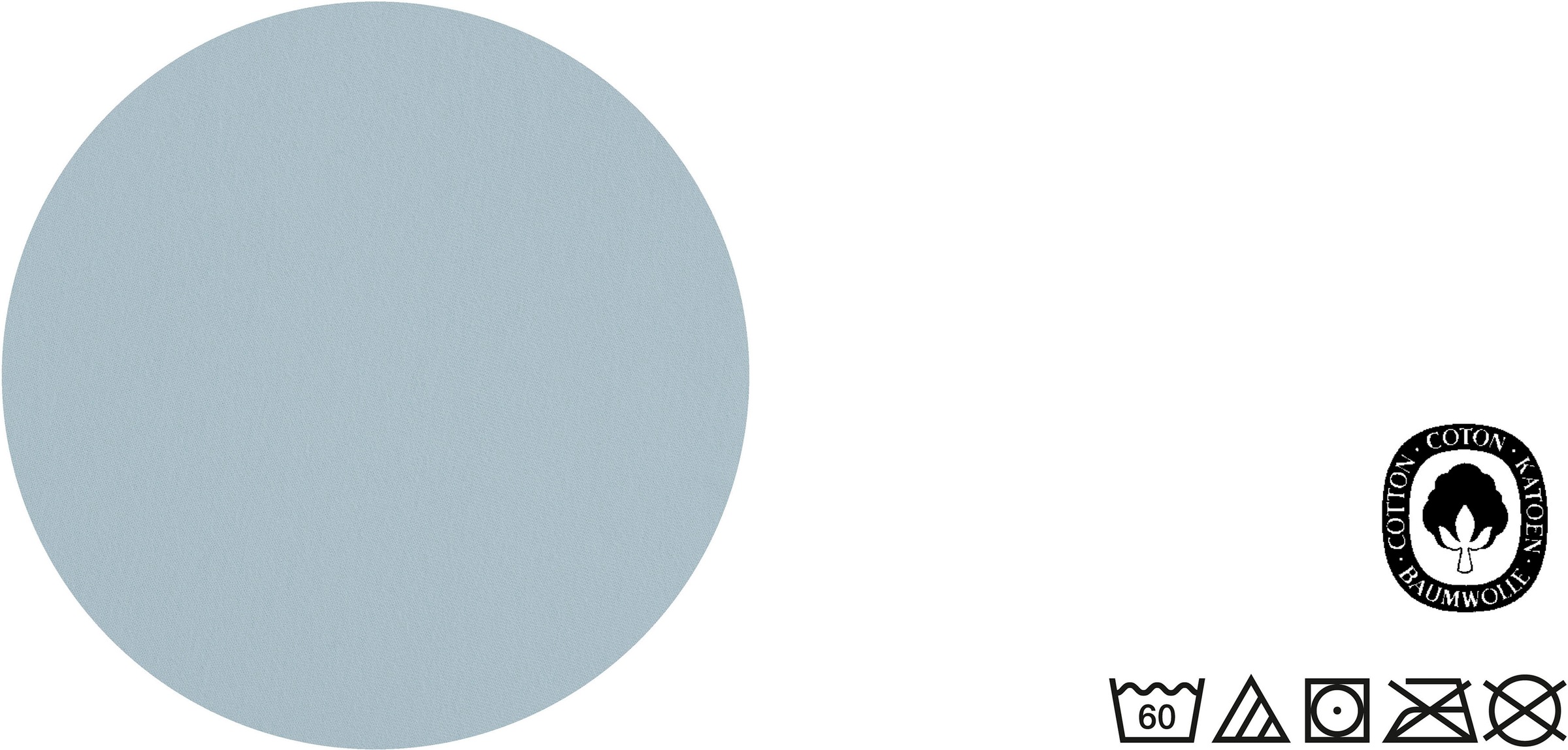 Biberna Nackenrollenbezug »Michi« Jersey (1 Pack mit 2 Stück), dichte, feinfädige Single-Qualität