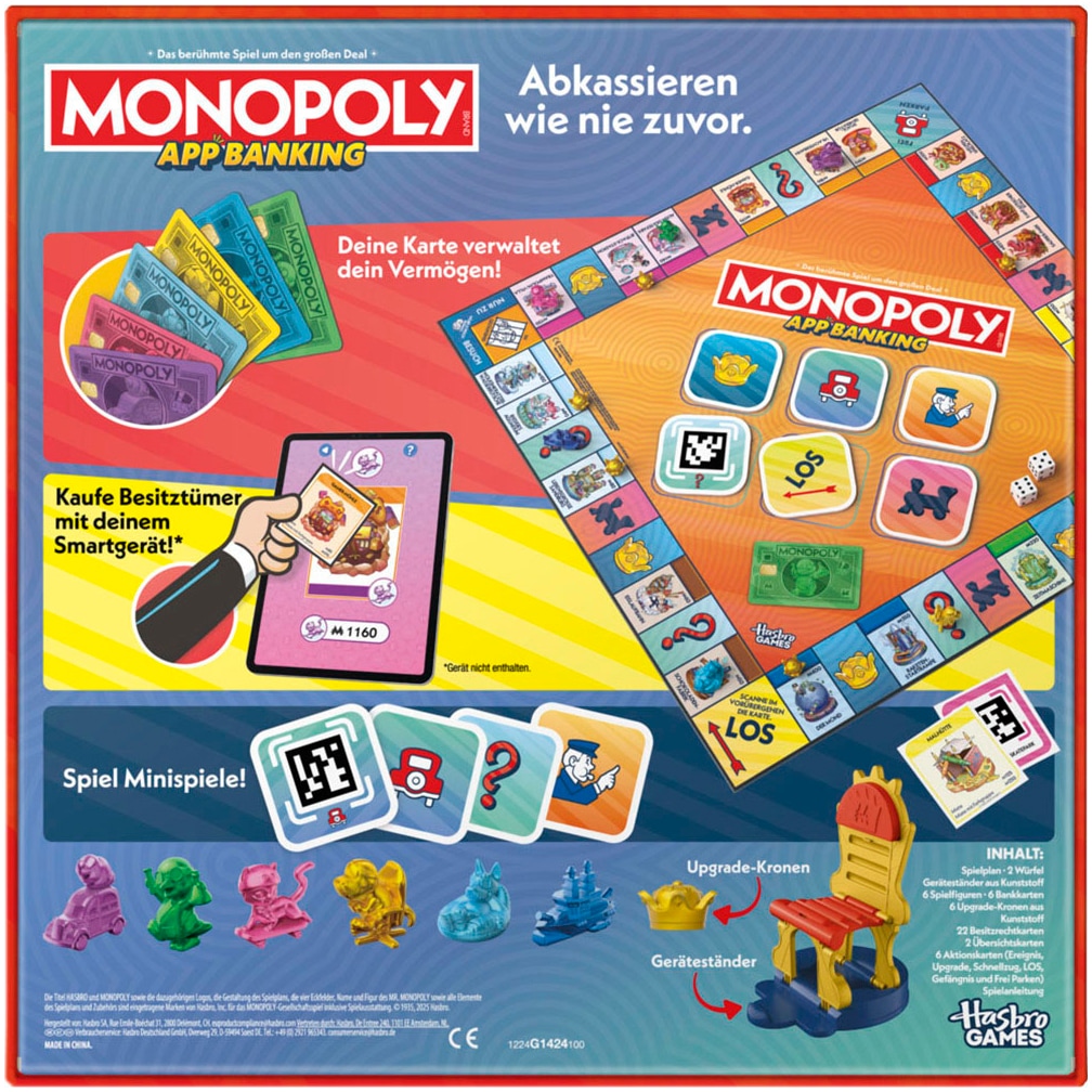 Hasbro Spiel »Monopoly App Banking«