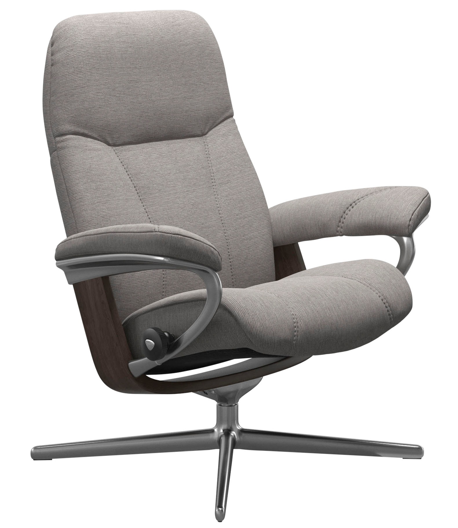 Stressless® Relaxsessel »Consul«, mit Cross Base, Größe S, M & L, Holzakzent Wenge