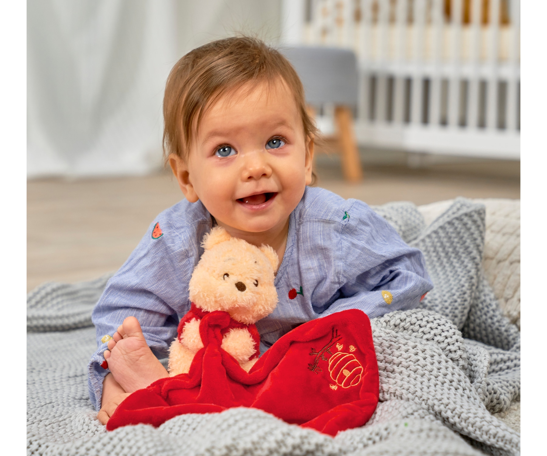 SIMBA Plüschfigur »Disney Winnie Pooh mit Kuscheltuch«